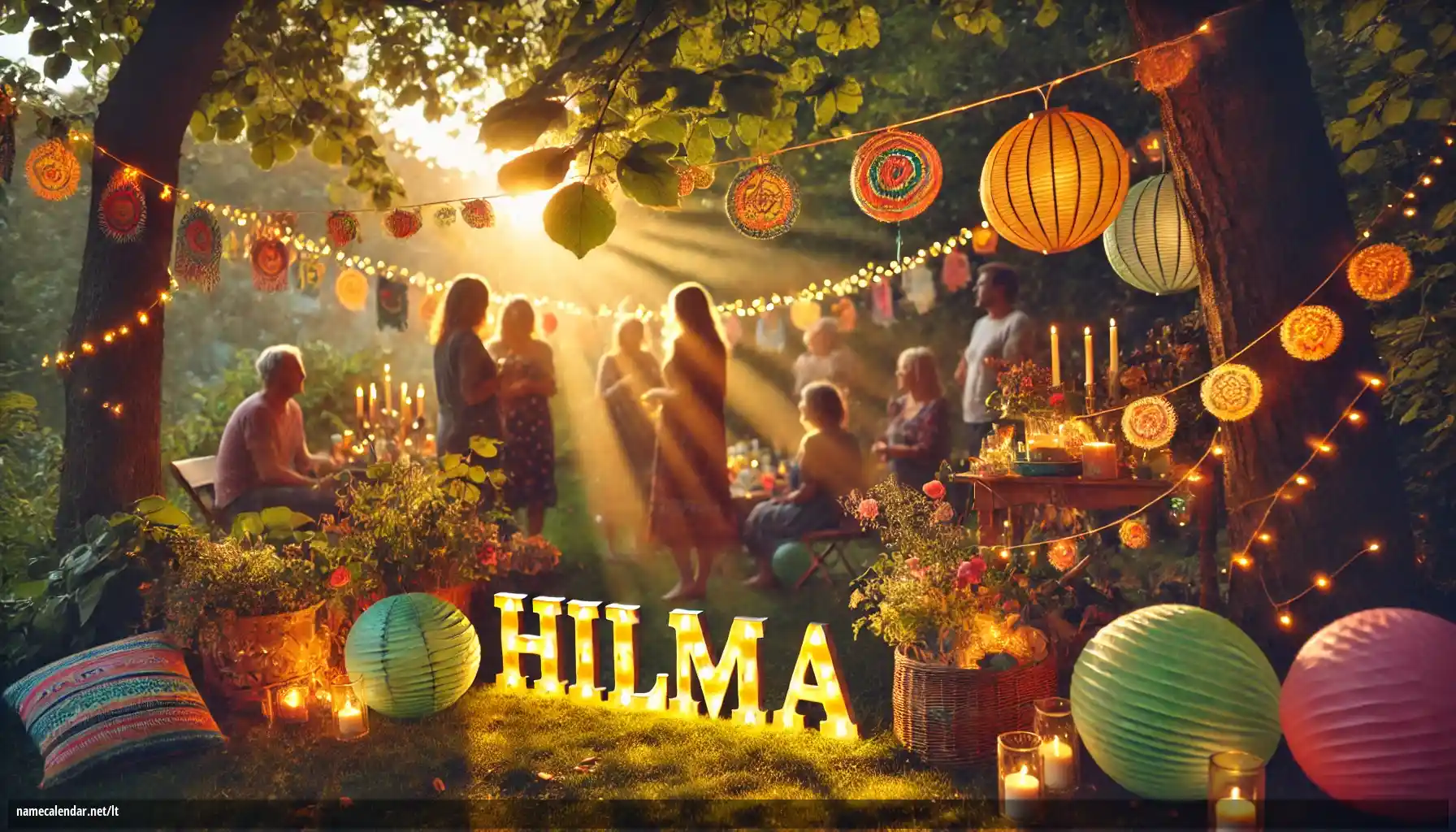 Vardadienio ir vardo šventimas - Hilma