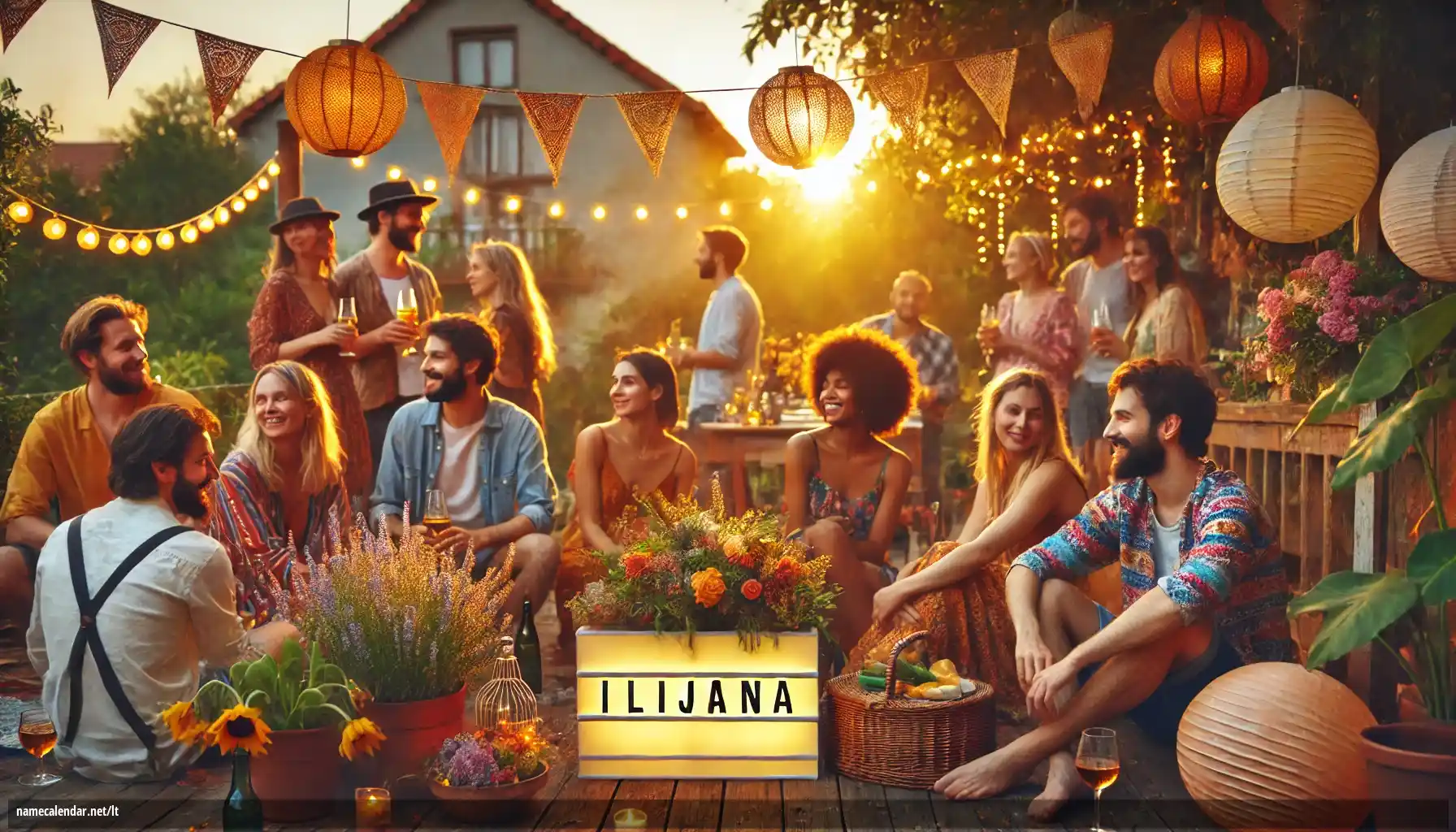 Vardadienio ir vardo šventimas - Ilijana