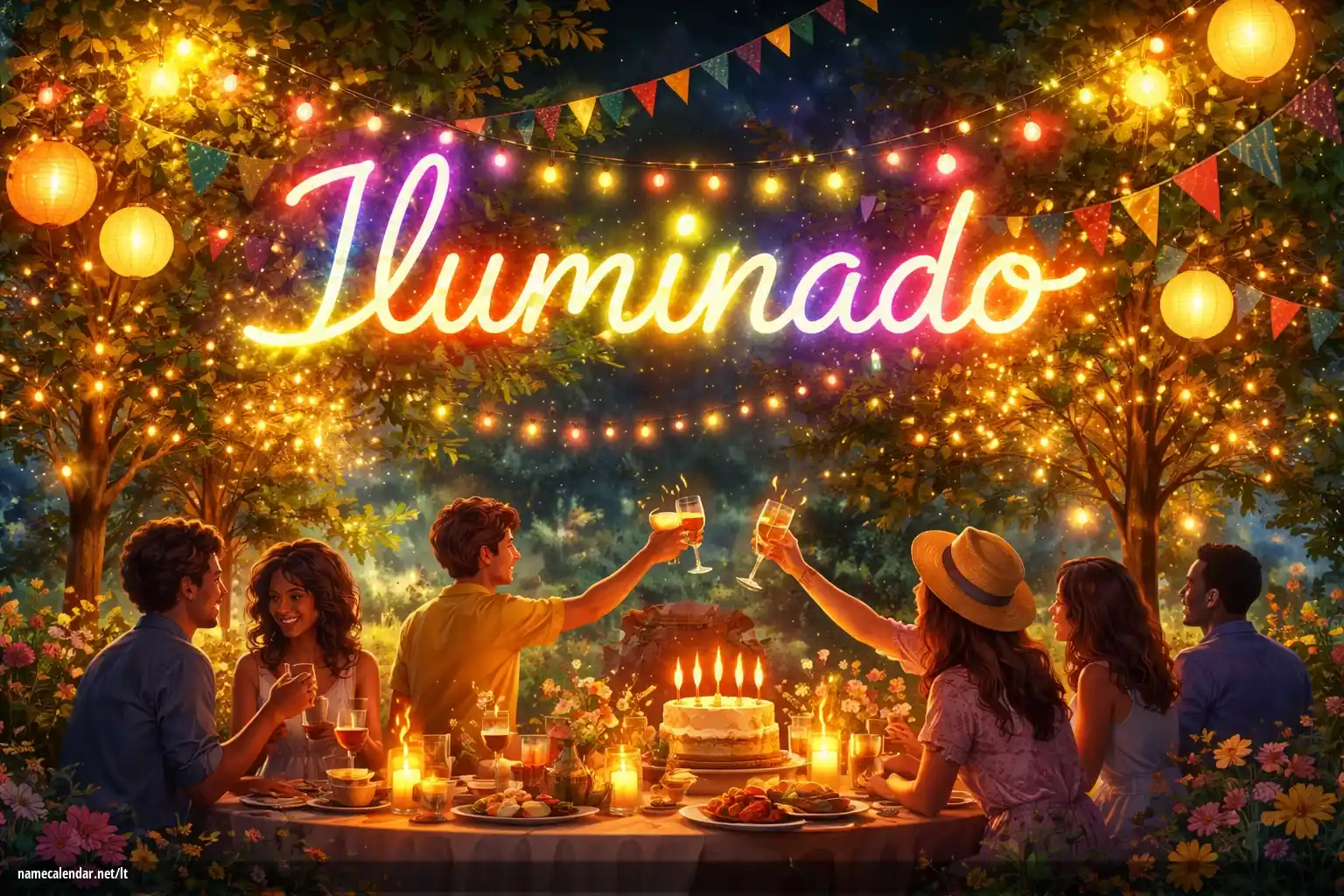 Vardadienio ir vardo šventimas - Iluminado