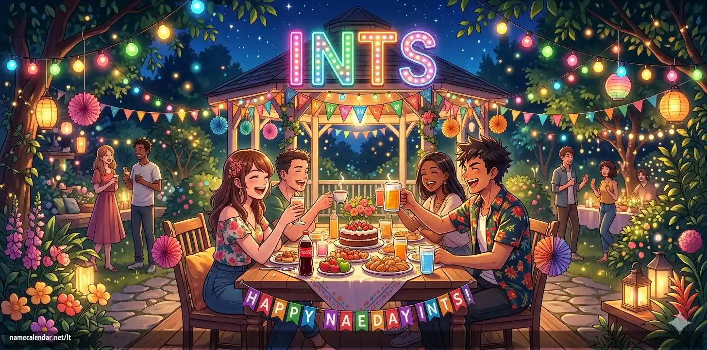 Vardadienio ir vardo šventimas - Ints