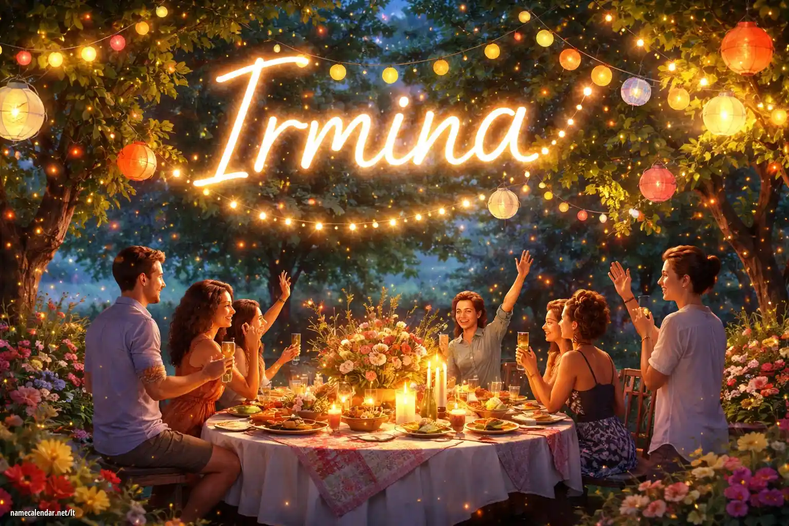 Vardadienio ir vardo šventimas - Irmina