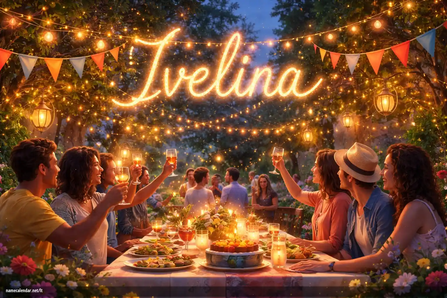 Vardadienio ir vardo šventimas - Ivelina