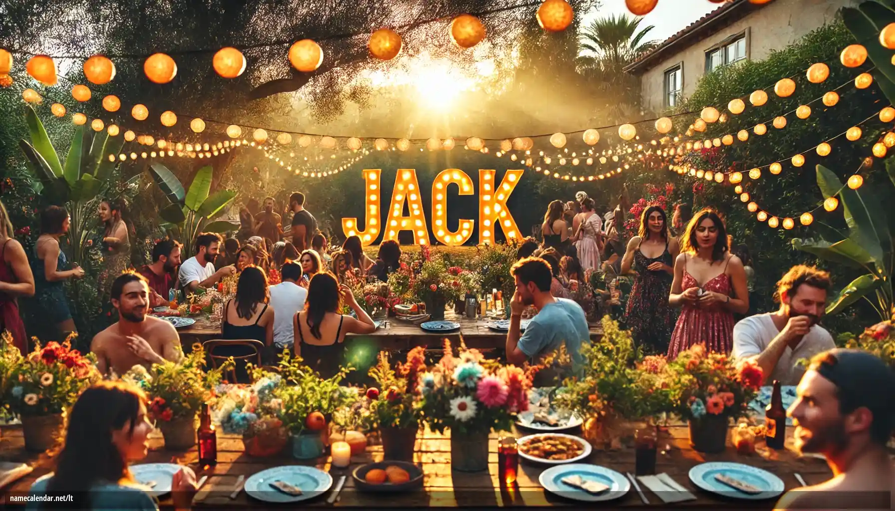 Vardadienio ir vardo šventimas - Jack