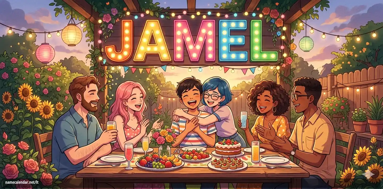 Vardadienio ir vardo šventimas - Jamel