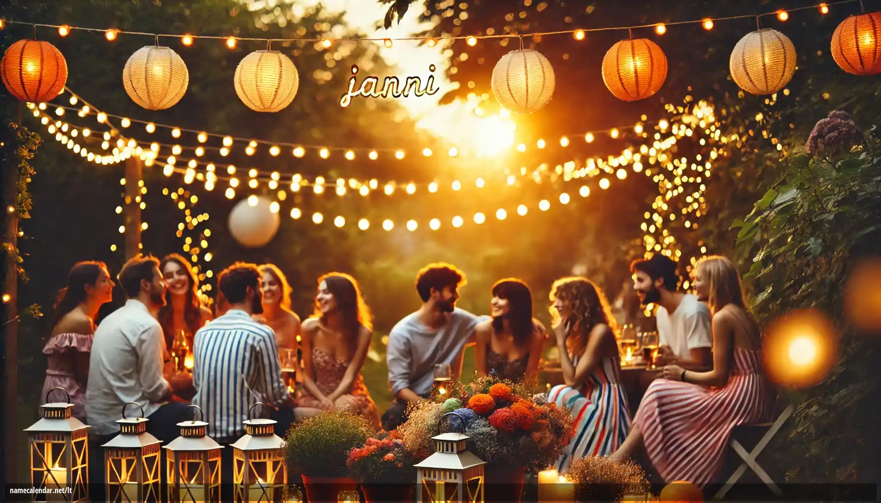 Vardadienio ir vardo šventimas - Janni