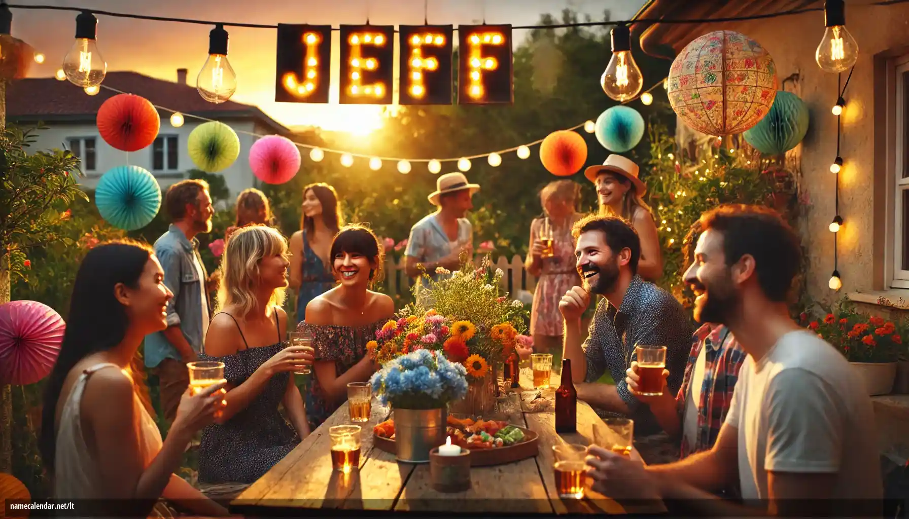 Vardadienio ir vardo šventimas - Jeff