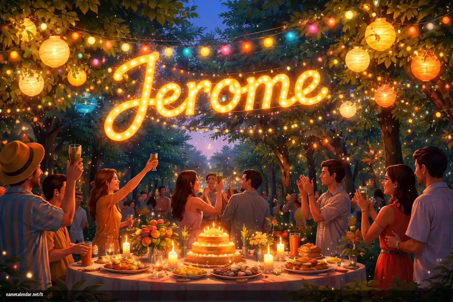 Vardadienio ir vardo šventimas - Jerome