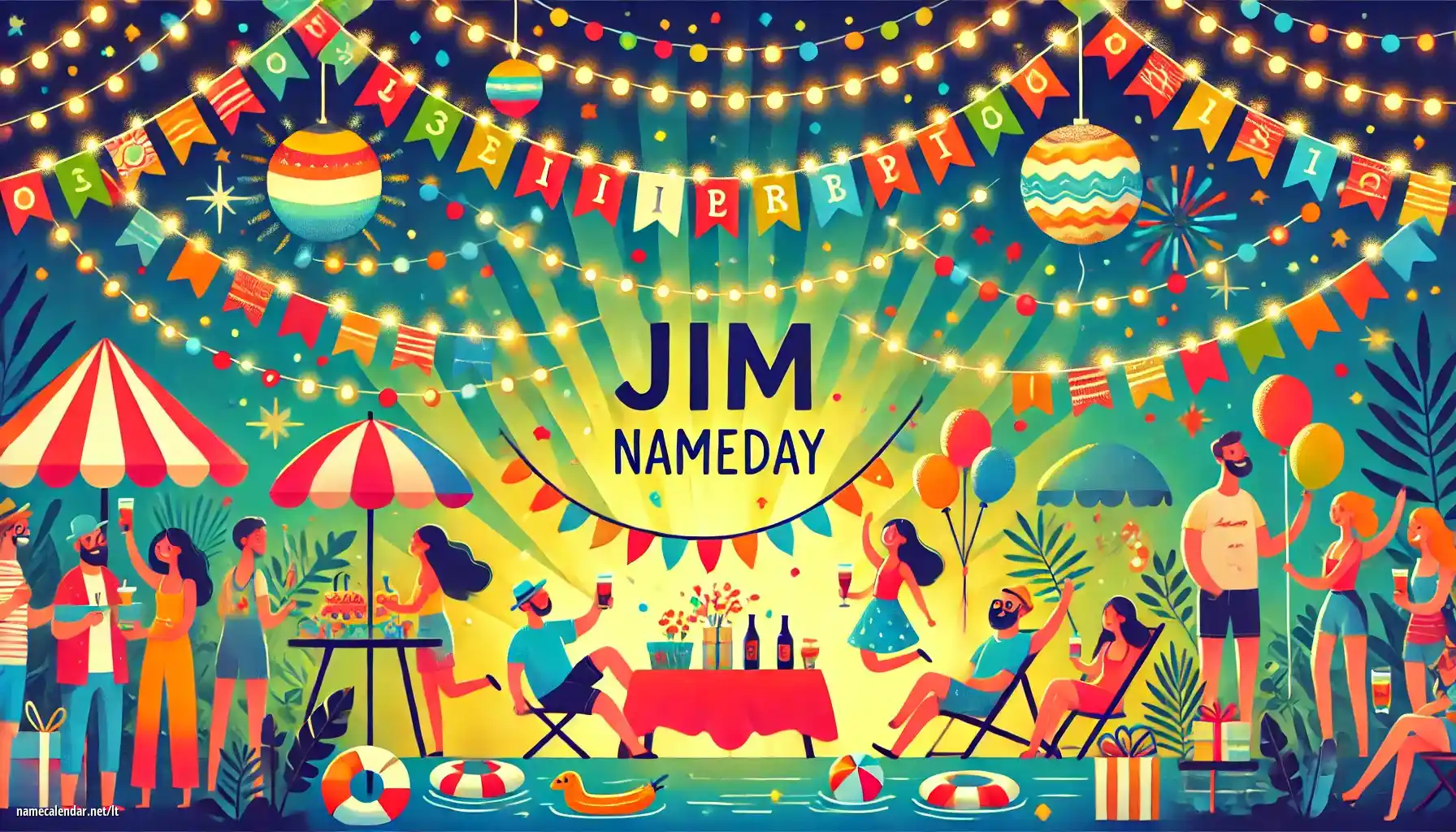 Vardadienio ir vardo šventimas - Jim