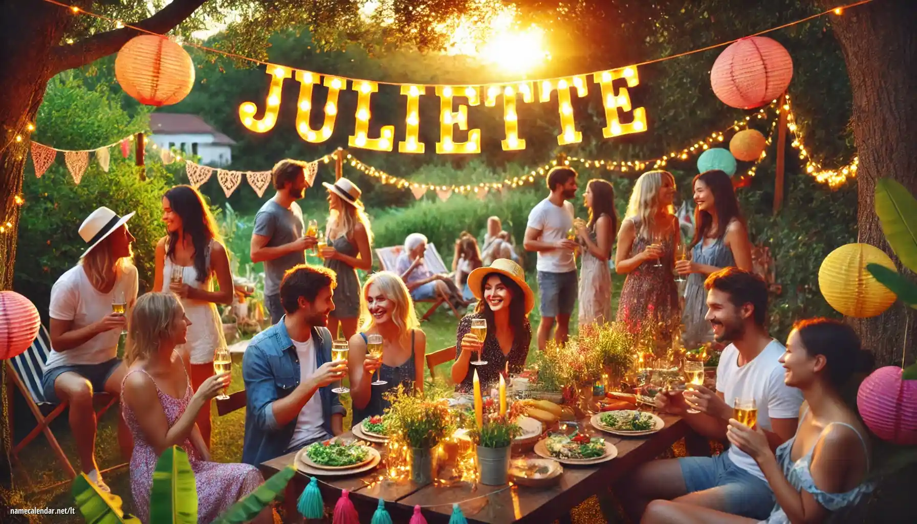 Vardadienio ir vardo šventimas - Juliette