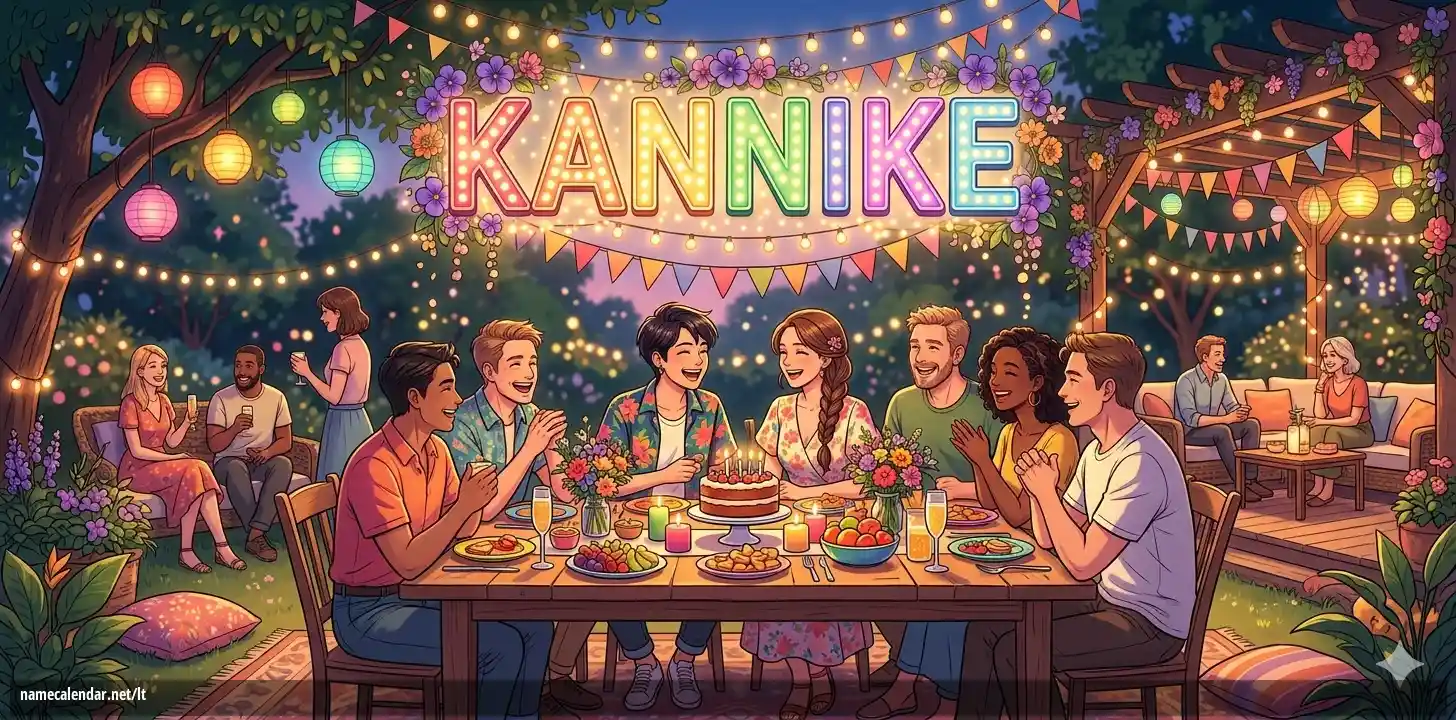 Vardadienio ir vardo šventimas - Kannike