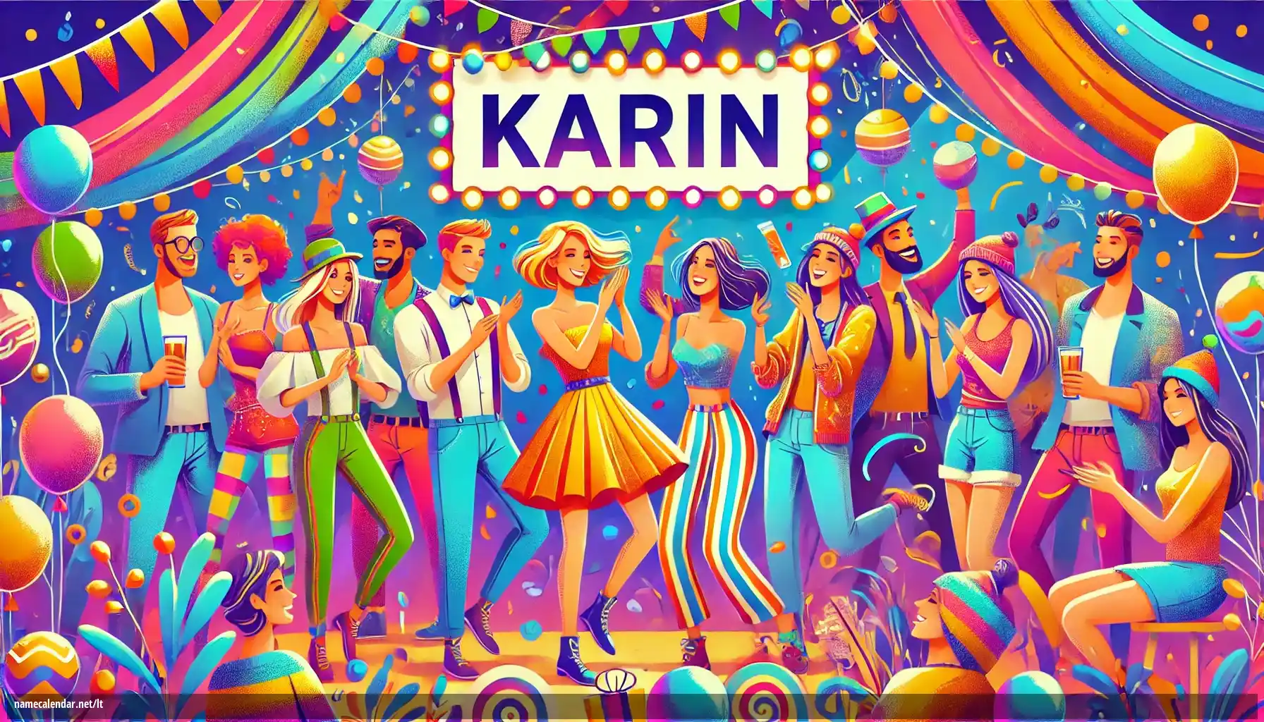 Vardadienio ir vardo šventimas - Karin