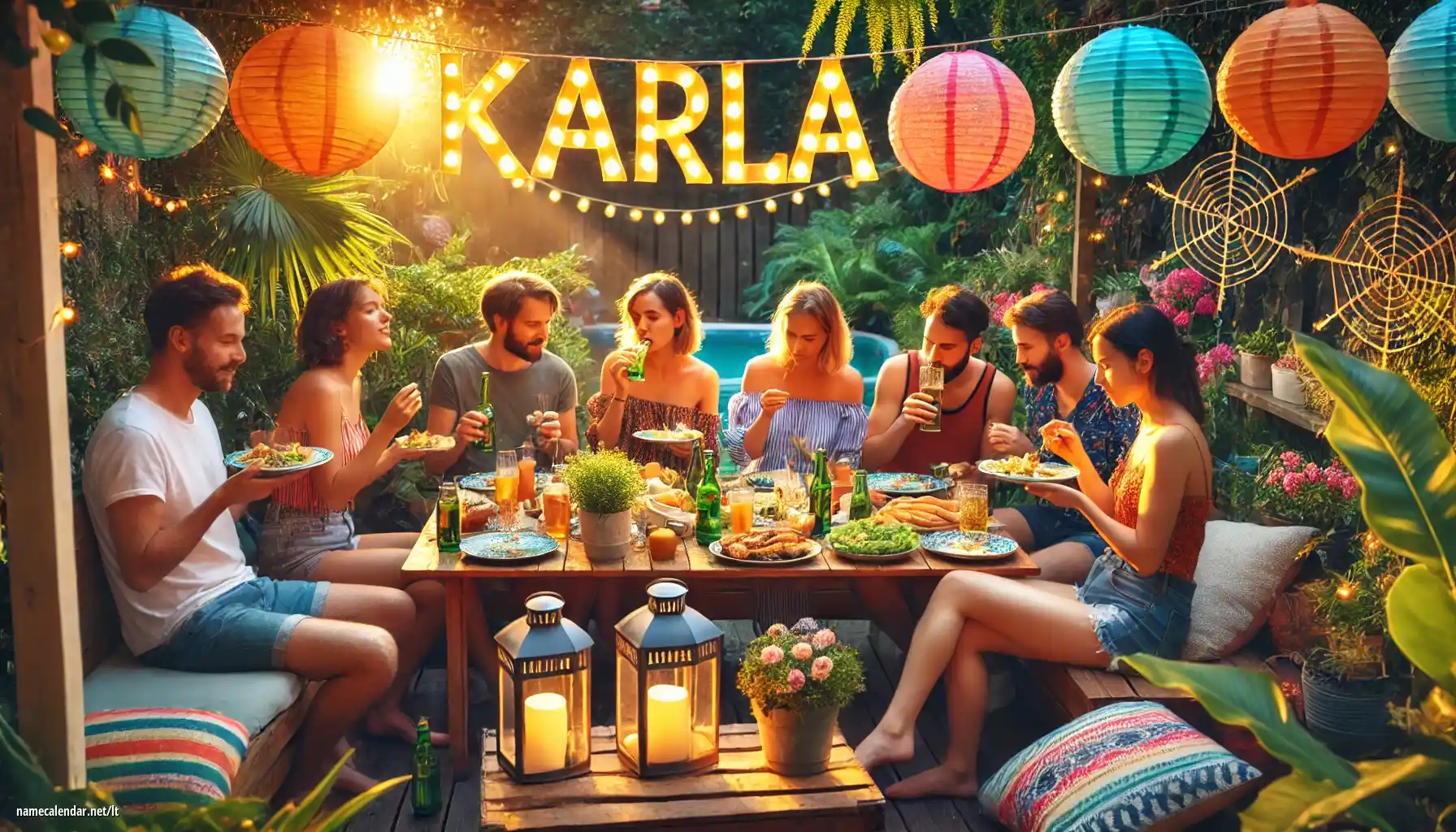 Vardadienio ir vardo šventimas - Karla