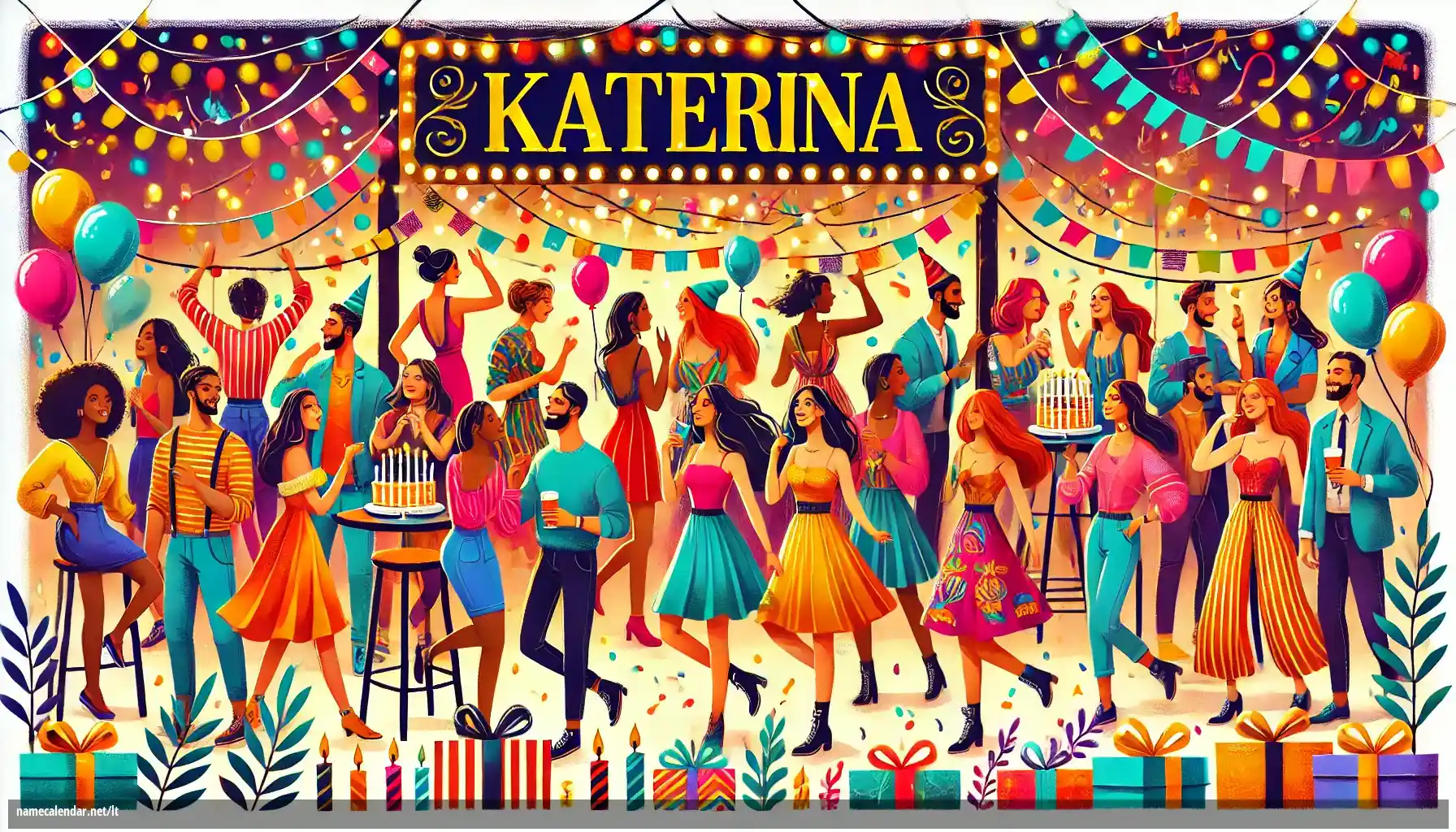 Vardadienio ir vardo šventimas - Katerina