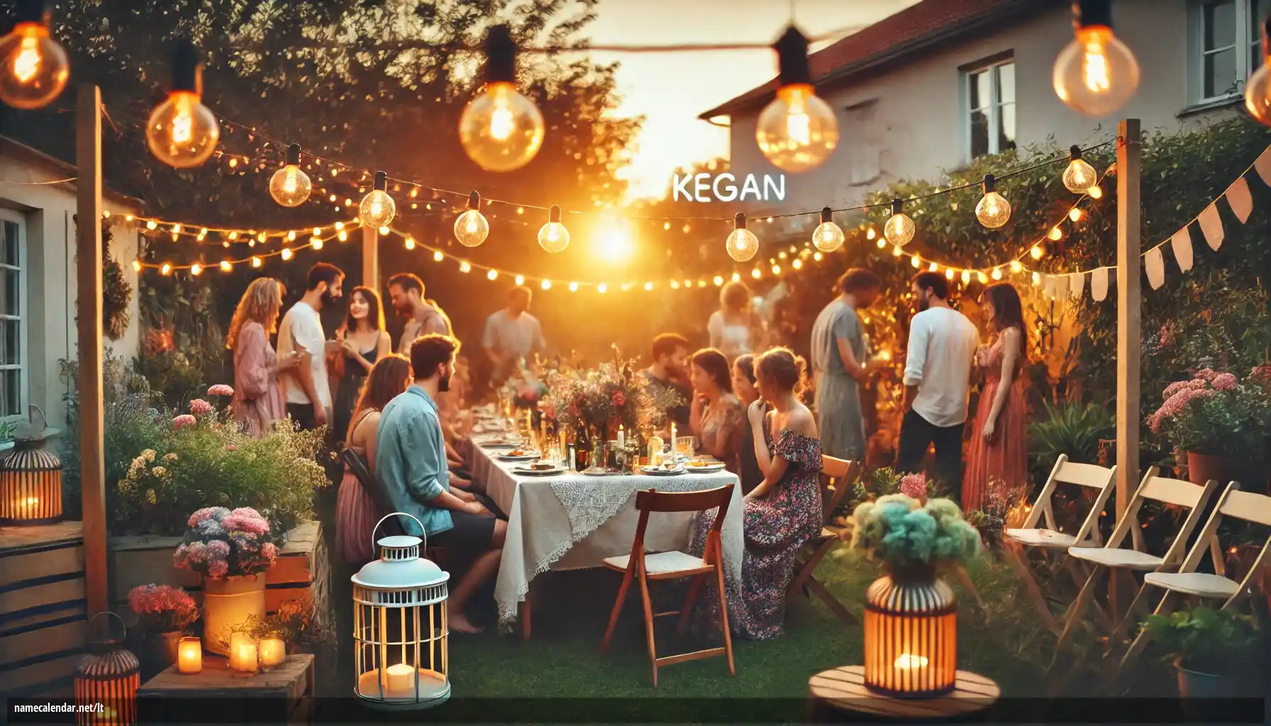 Vardadienio ir vardo šventimas - Kegan