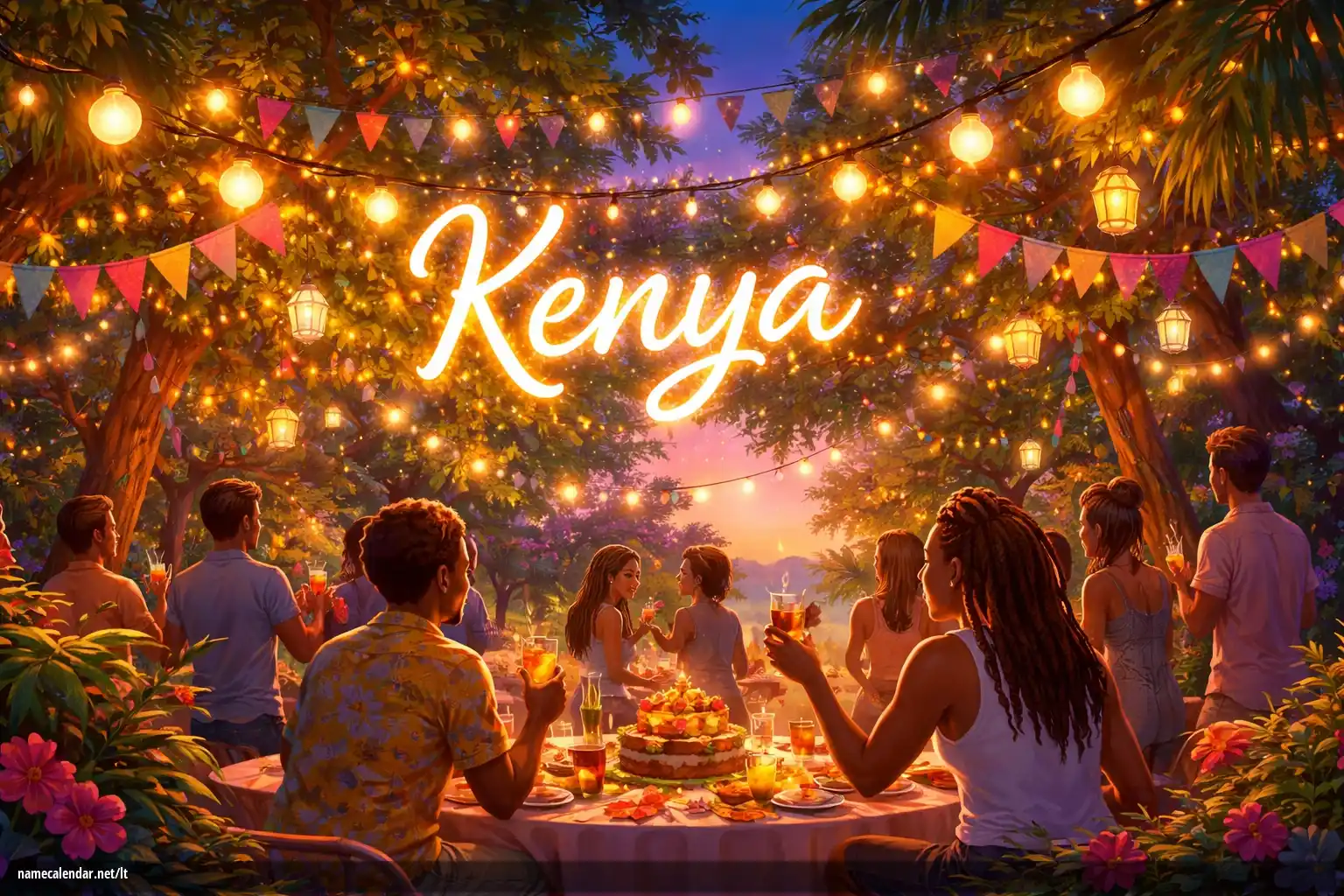 Vardadienio ir vardo šventimas - Kenya