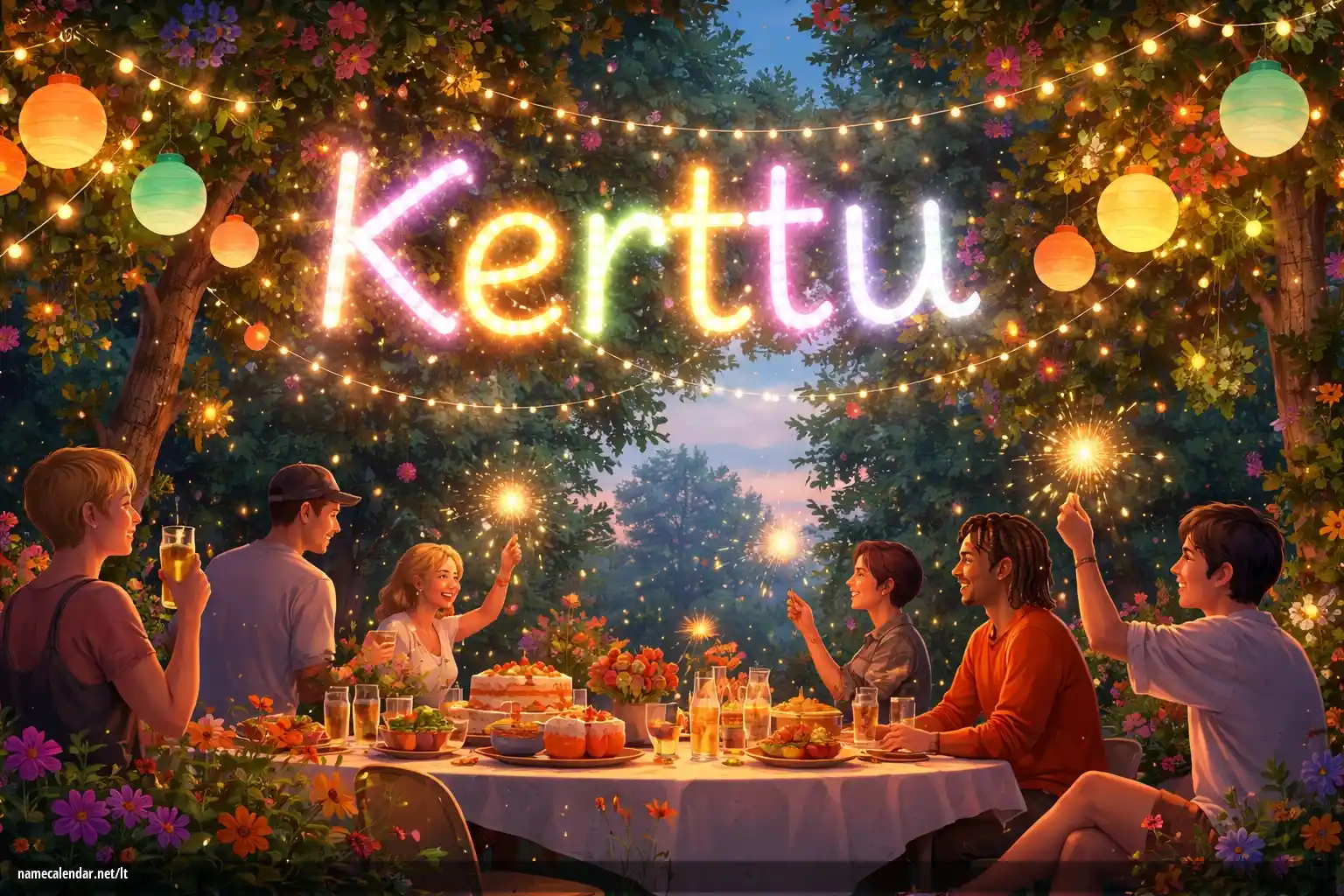 Vardadienio ir vardo šventimas - Kerttu