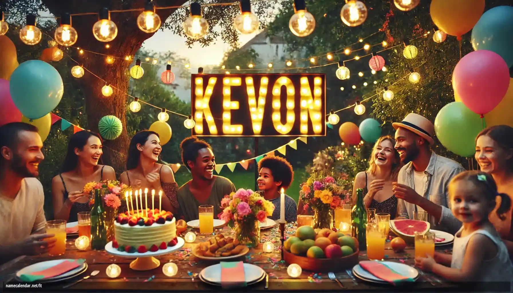 Vardadienio ir vardo šventimas - Kevon