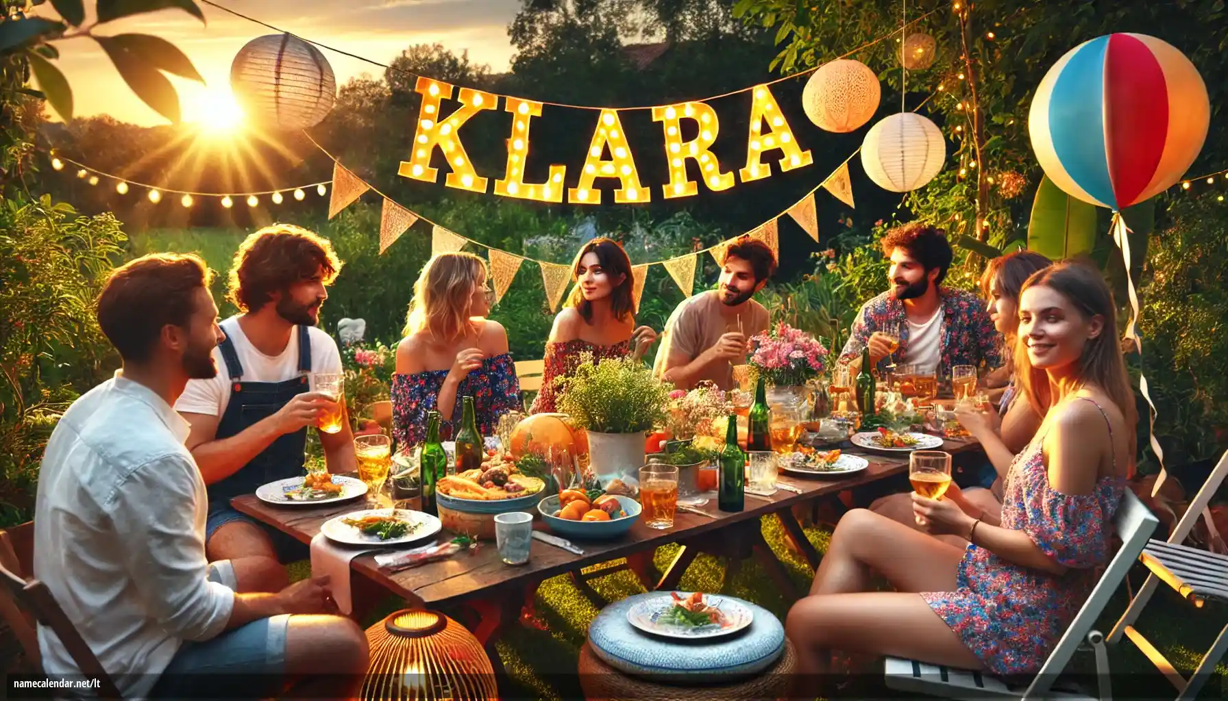 Vardadienio ir vardo šventimas - Klara