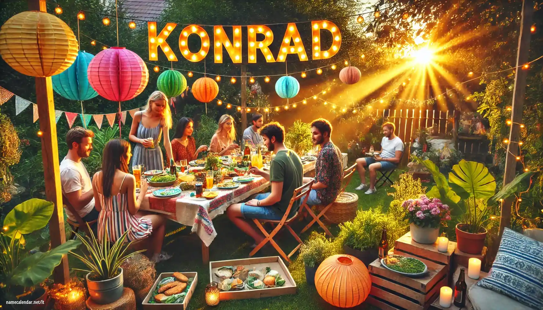 Vardadienio ir vardo šventimas - Konrad