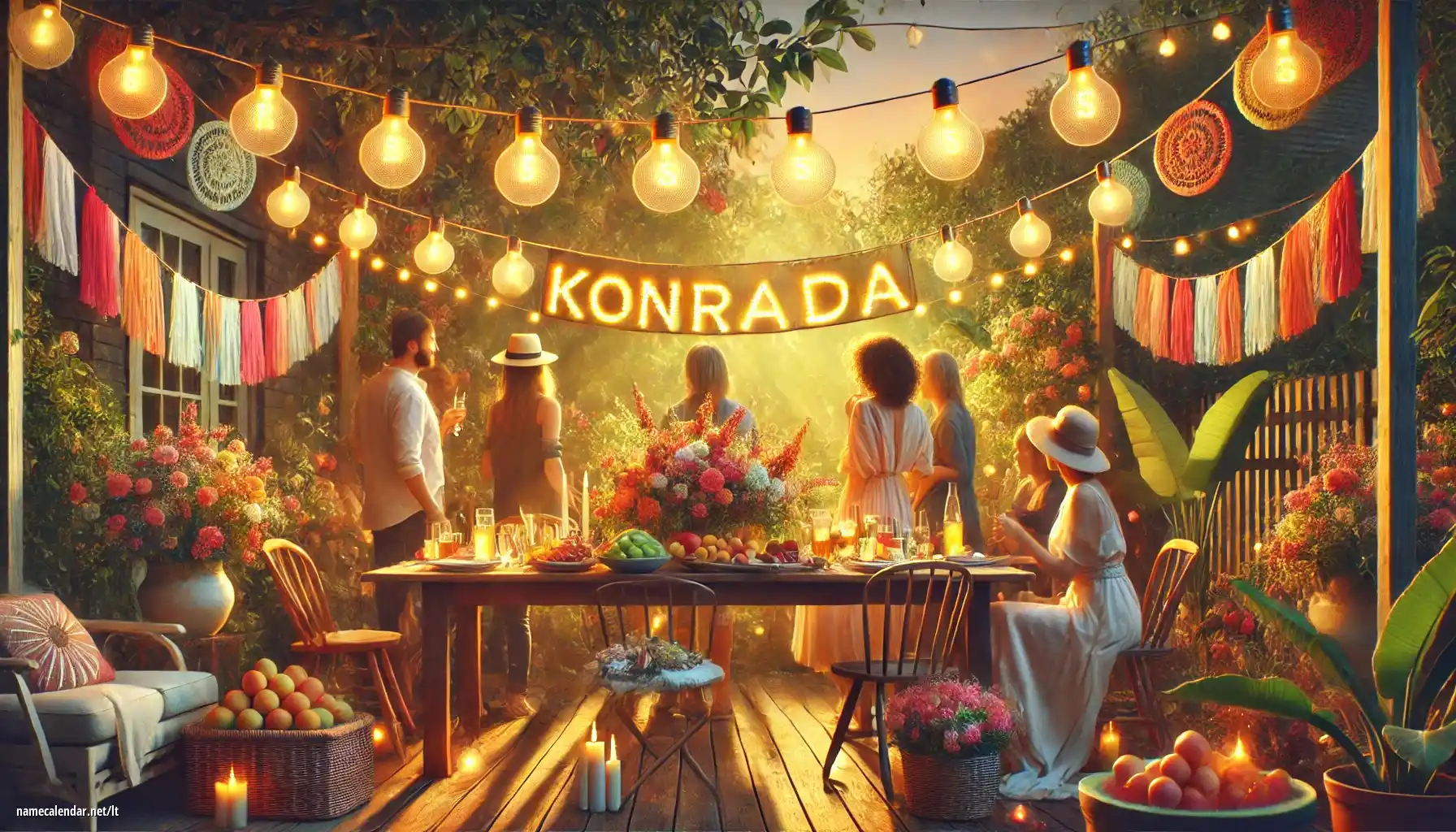 Vardadienio ir vardo šventimas - Konrada