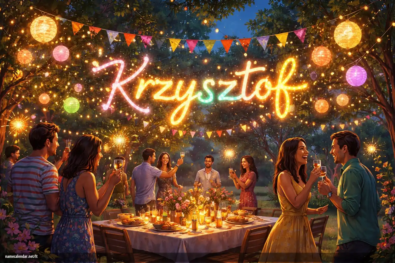 Vardadienio ir vardo šventimas - Krzysztof