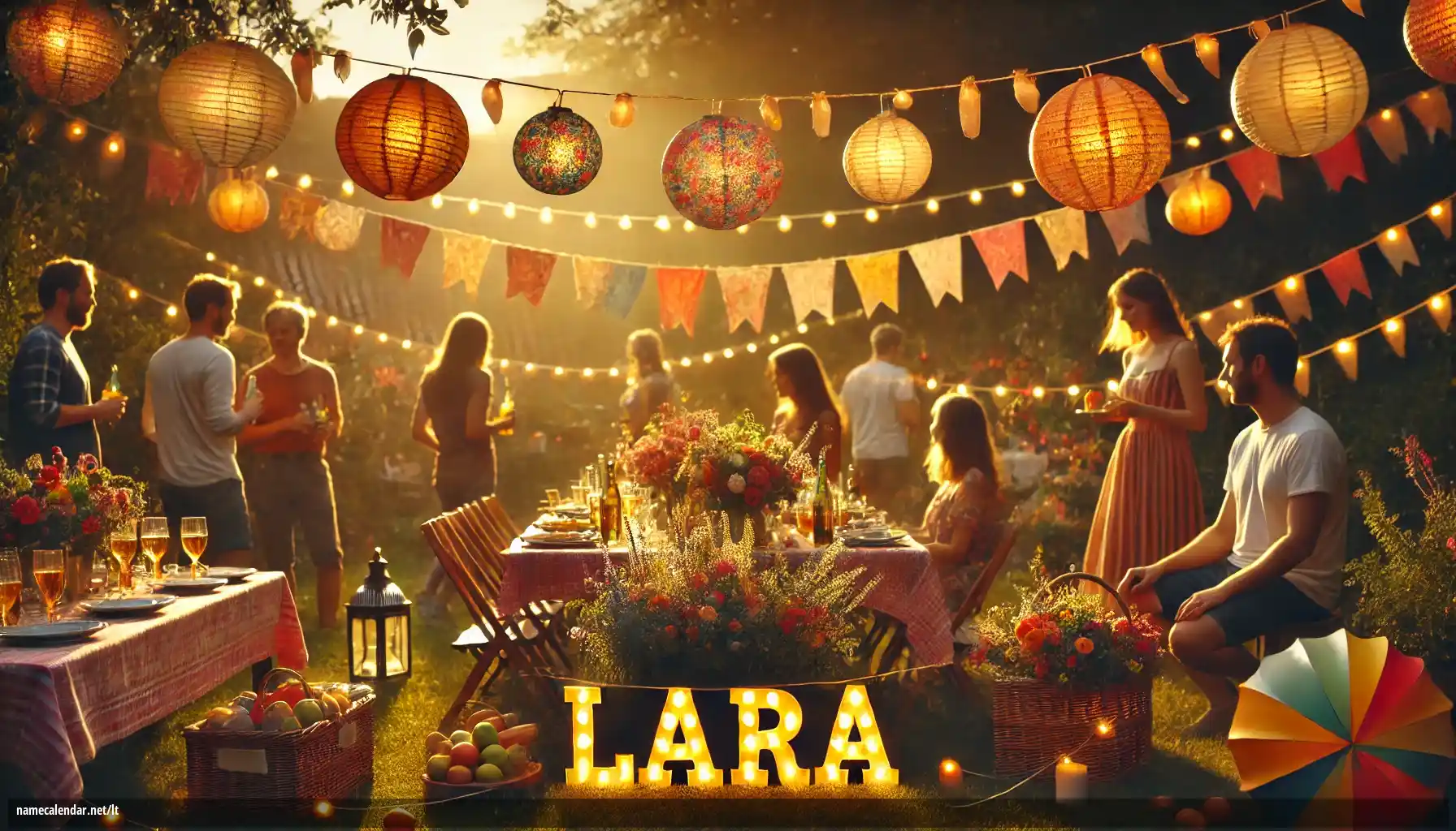 Vardadienio ir vardo šventimas - Lára