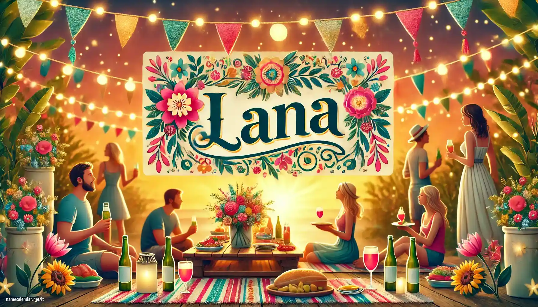 Vardadienio ir vardo šventimas - Lana