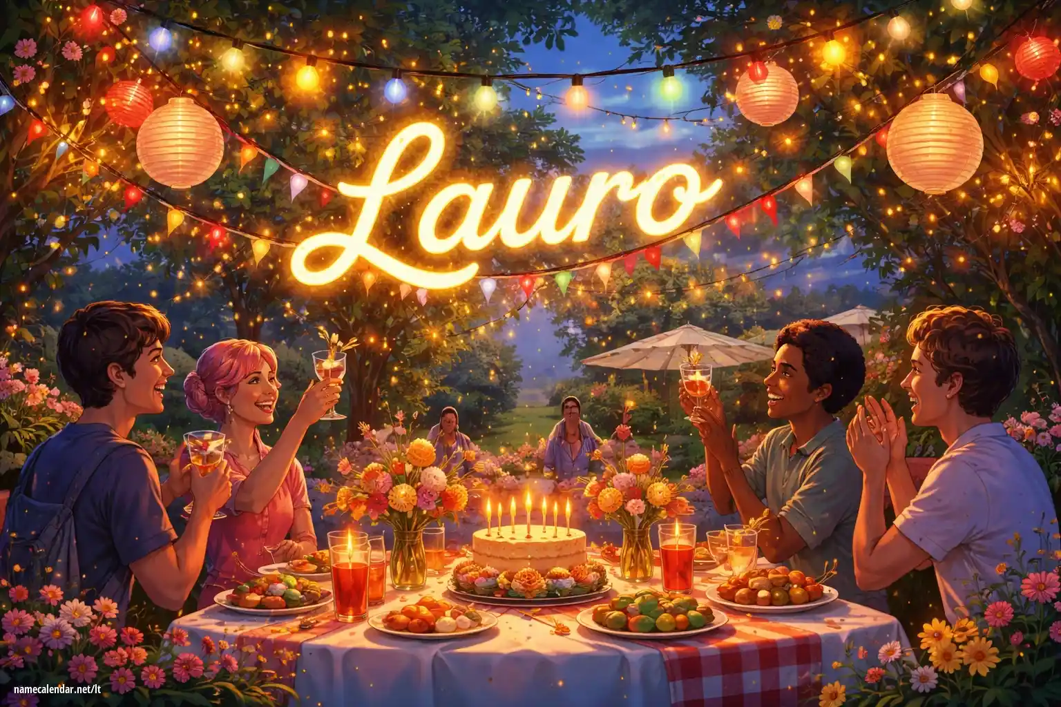 Vardadienio ir vardo šventimas - Lauro