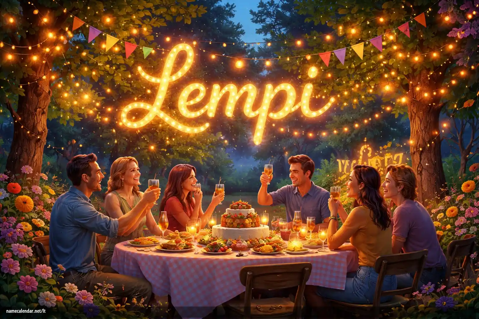 Vardadienio ir vardo šventimas - Lempi