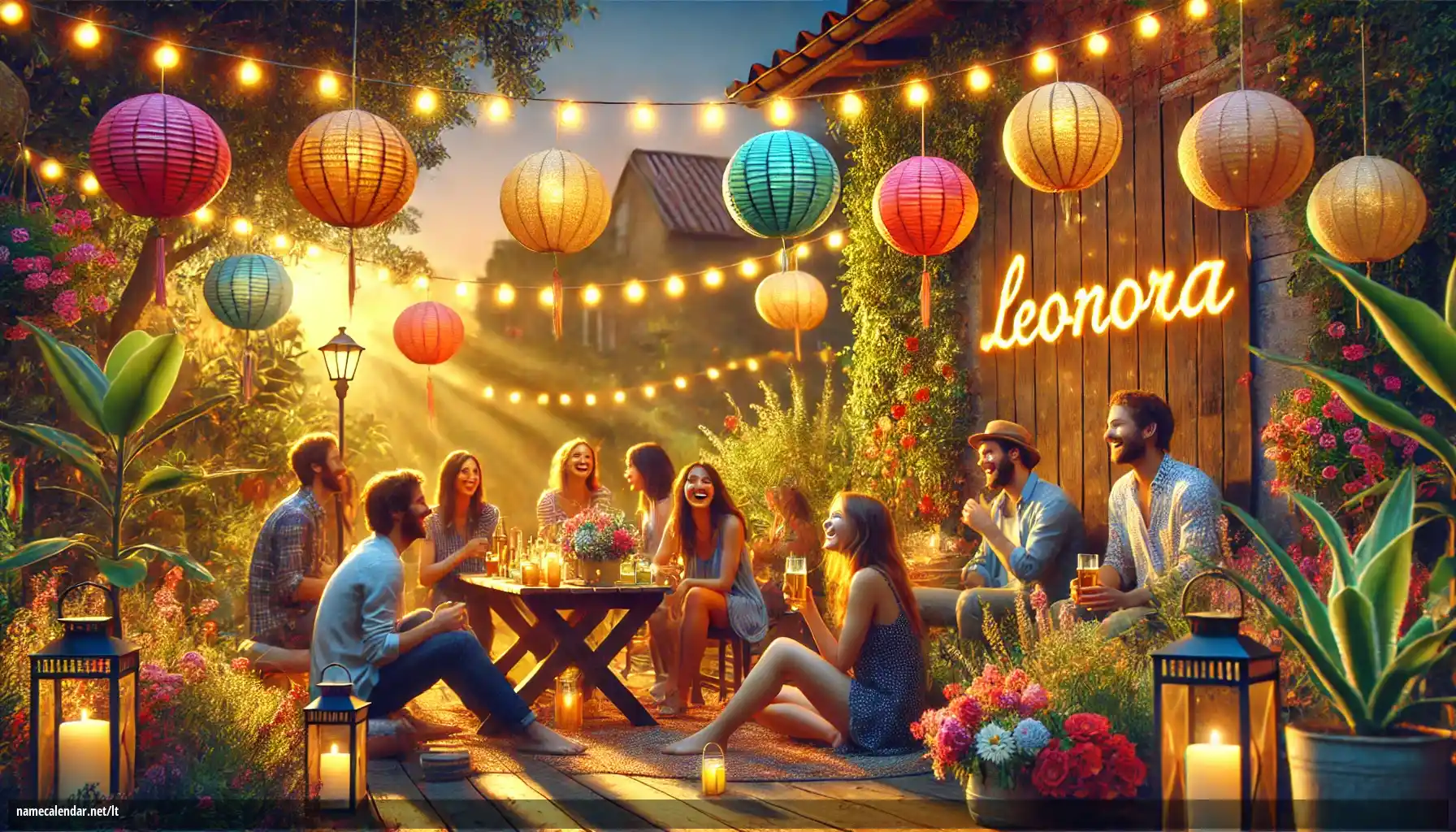 Vardadienio ir vardo šventimas - Leonora