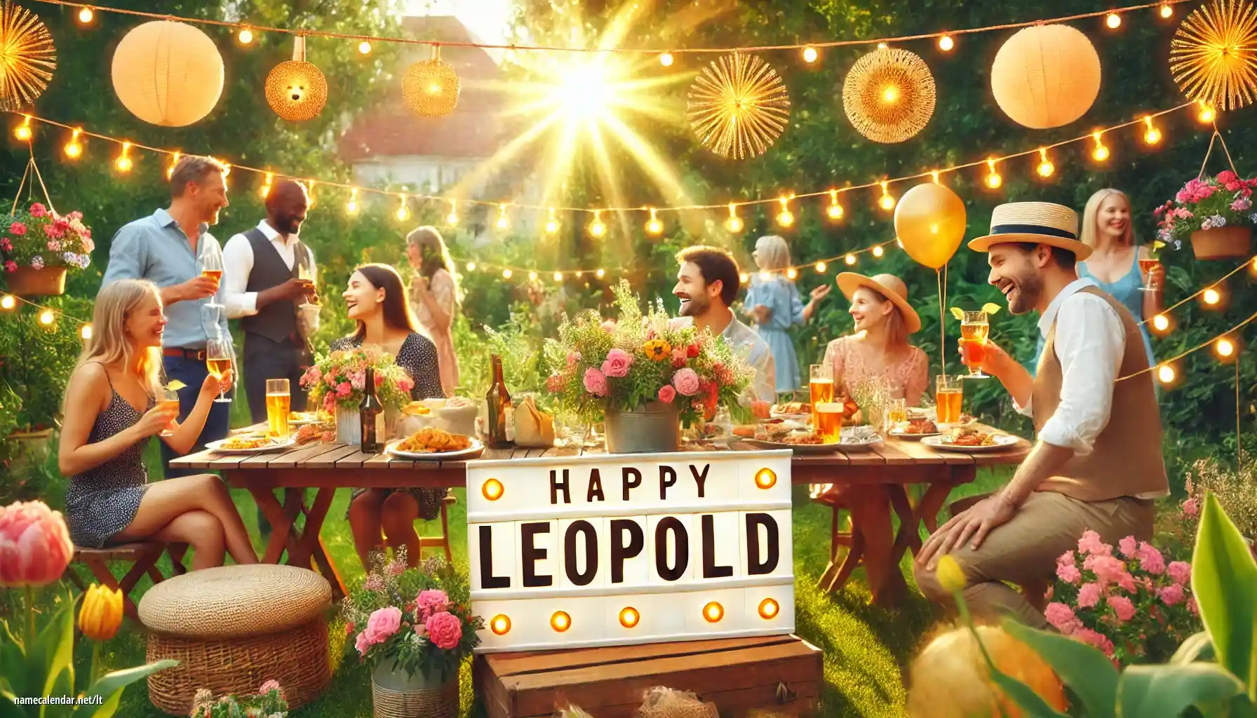 Vardadienio ir vardo šventimas - Leopold