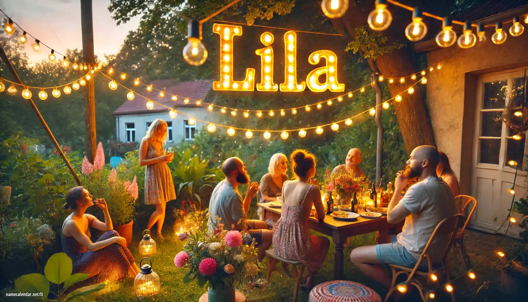 Vardadienio ir vardo šventimas - Lila