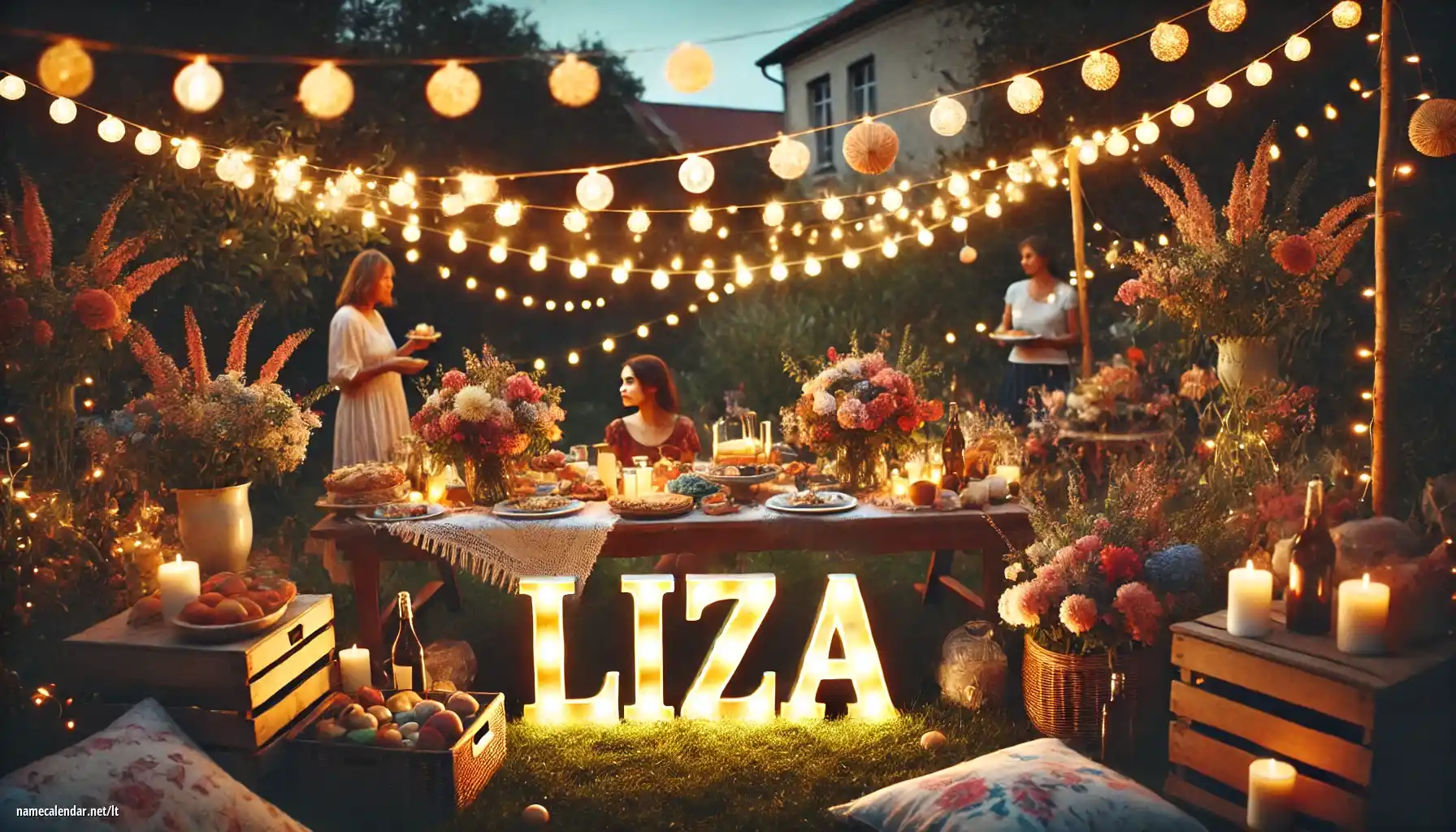 Vardadienio ir vardo šventimas - Liza