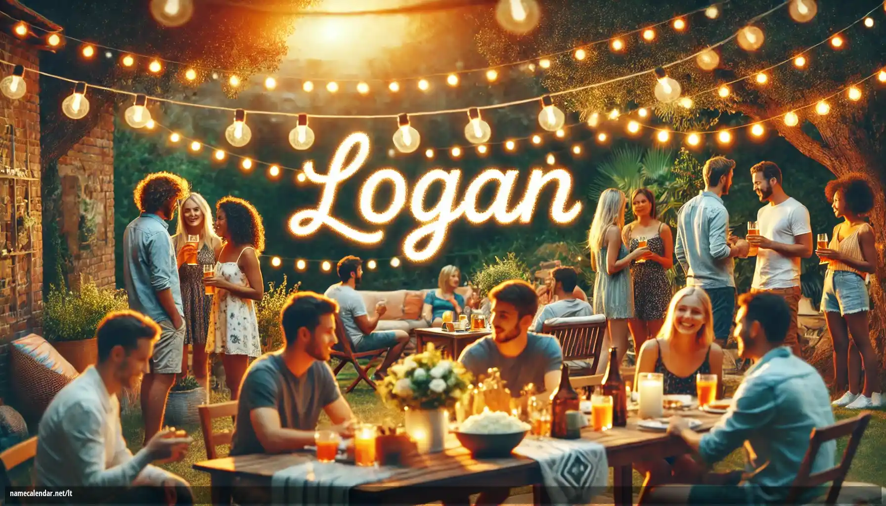 Vardadienio ir vardo šventimas - Logan