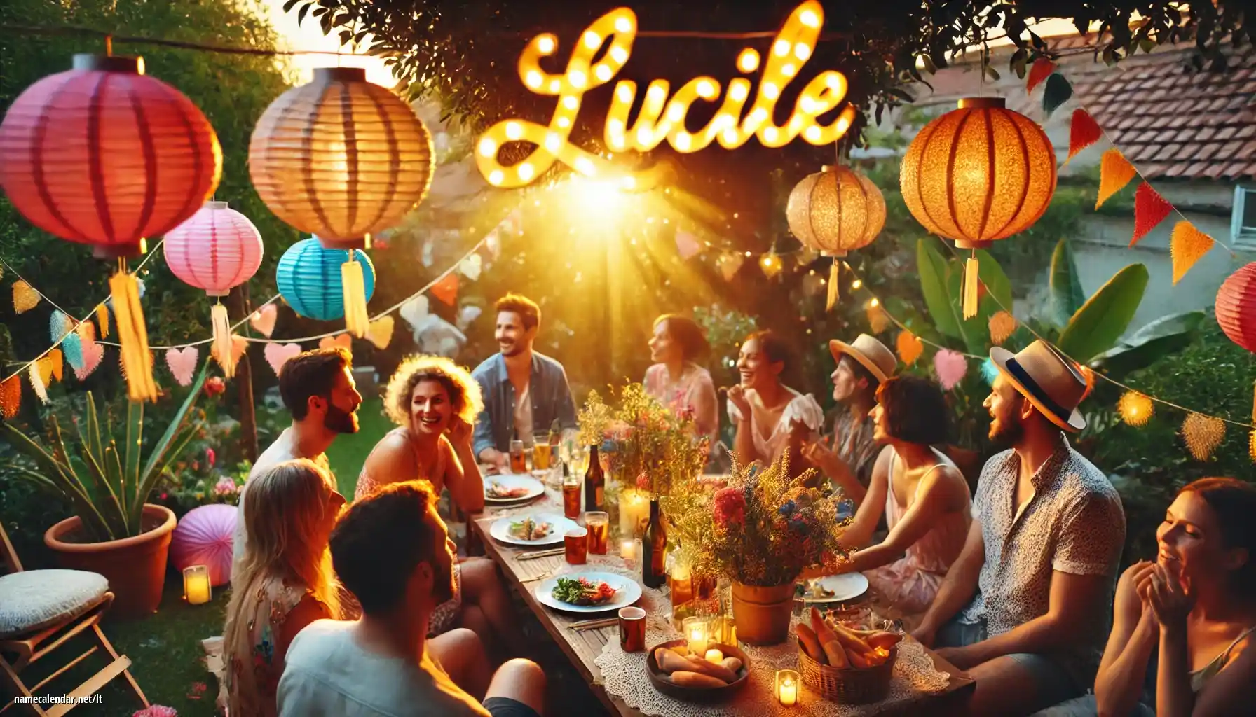 Vardadienio ir vardo šventimas - Lucile