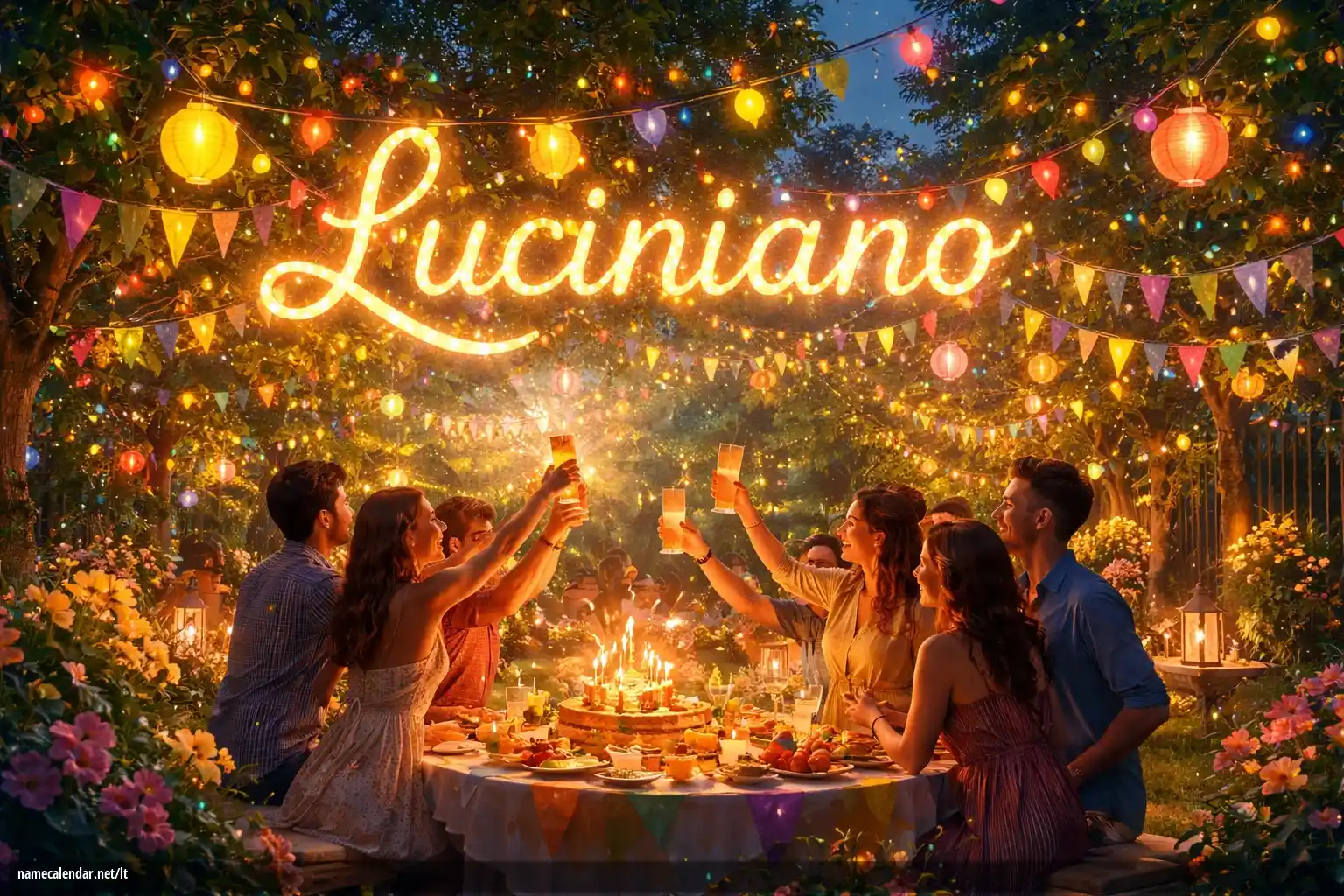 Vardadienio ir vardo šventimas - Luciniano