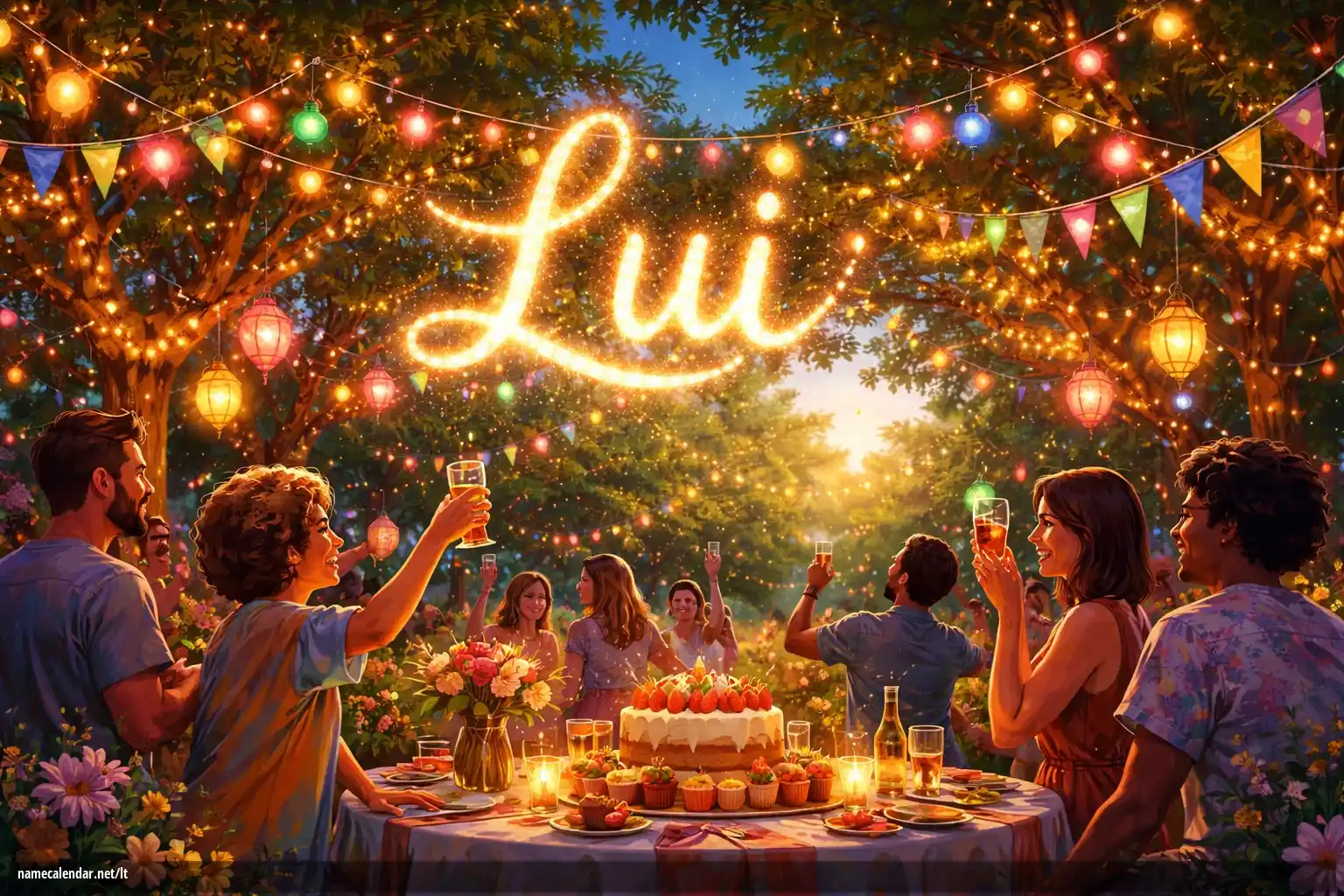 Vardadienio ir vardo šventimas - Lui