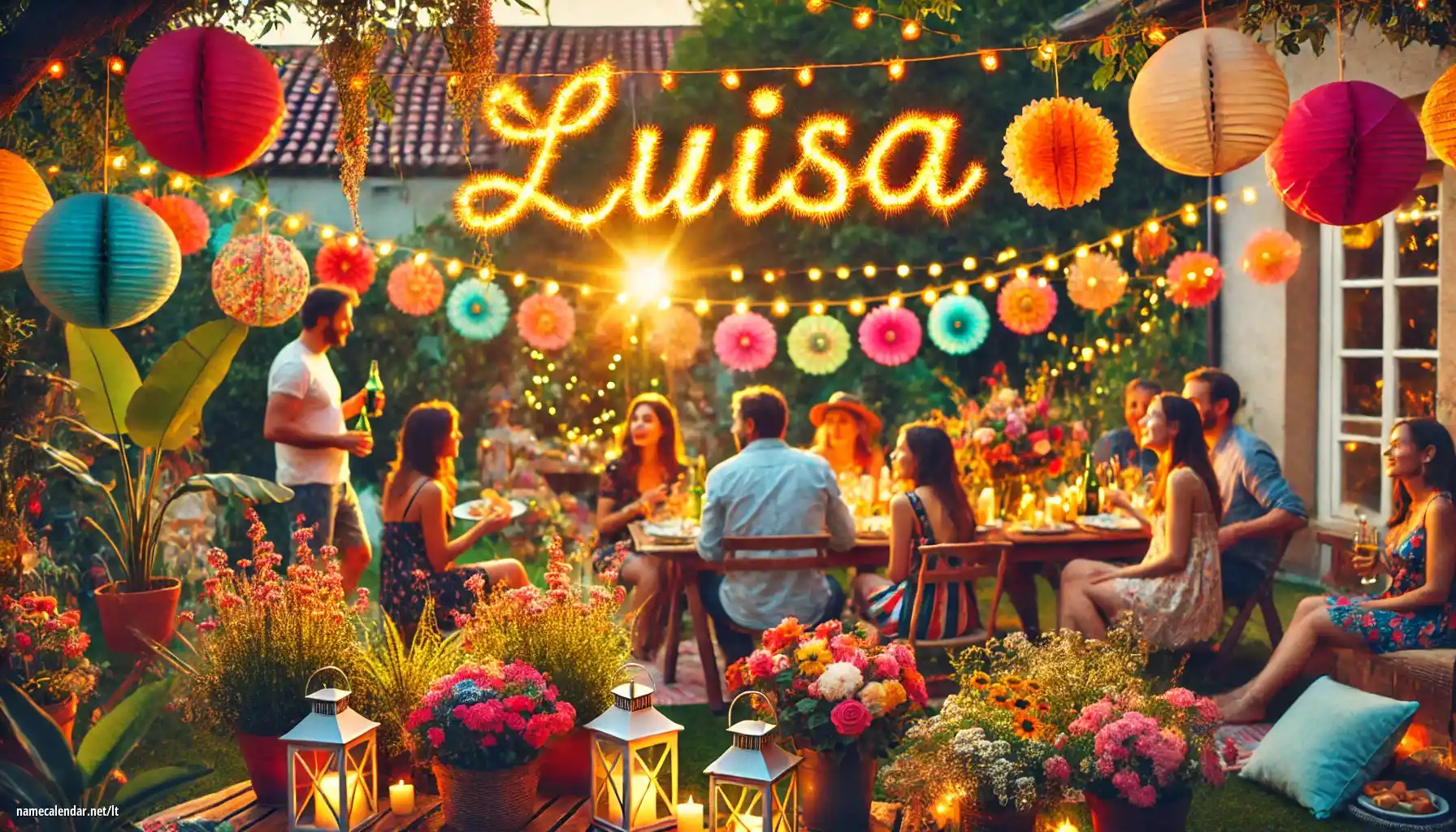 Vardadienio ir vardo šventimas - Luisa