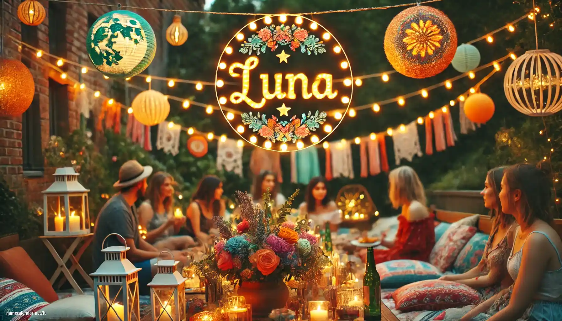 Vardadienio ir vardo šventimas - Luna