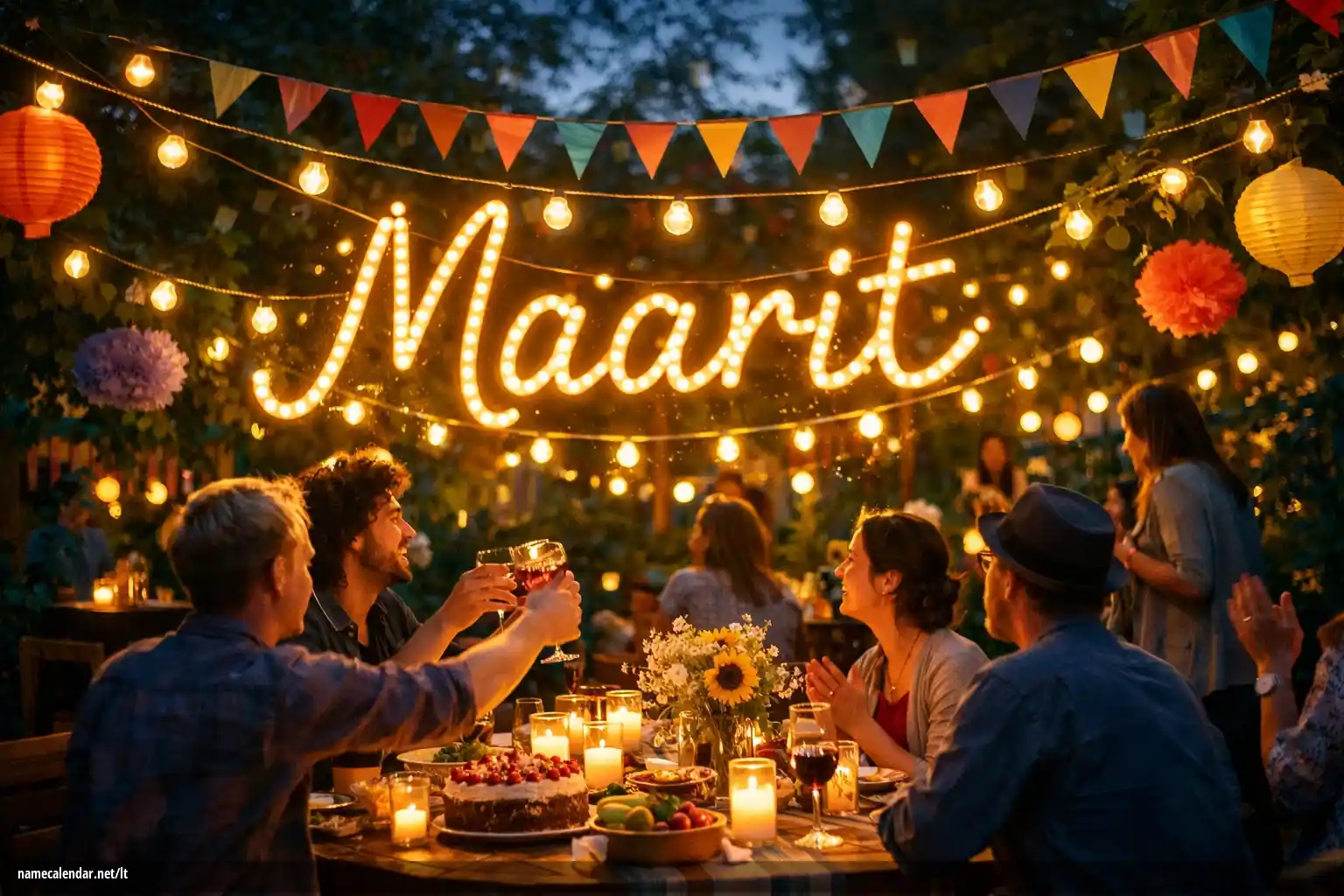 Vardadienio ir vardo šventimas - Maarit