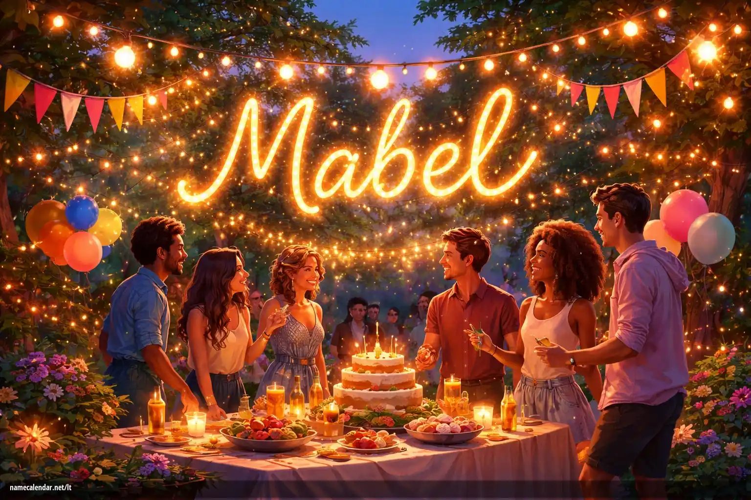 Vardadienio ir vardo šventimas - Mabel