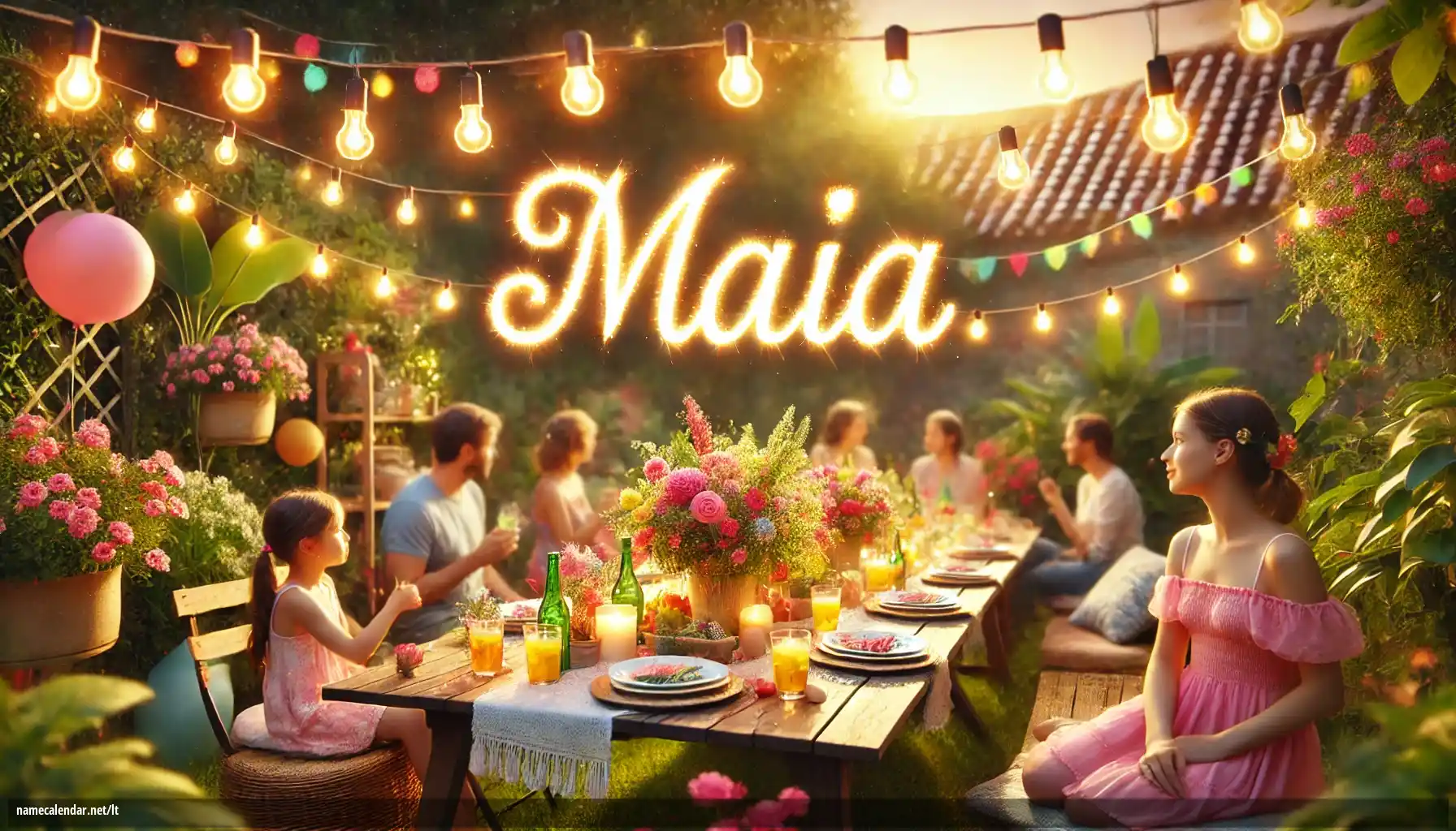 Vardadienio ir vardo šventimas - Maia