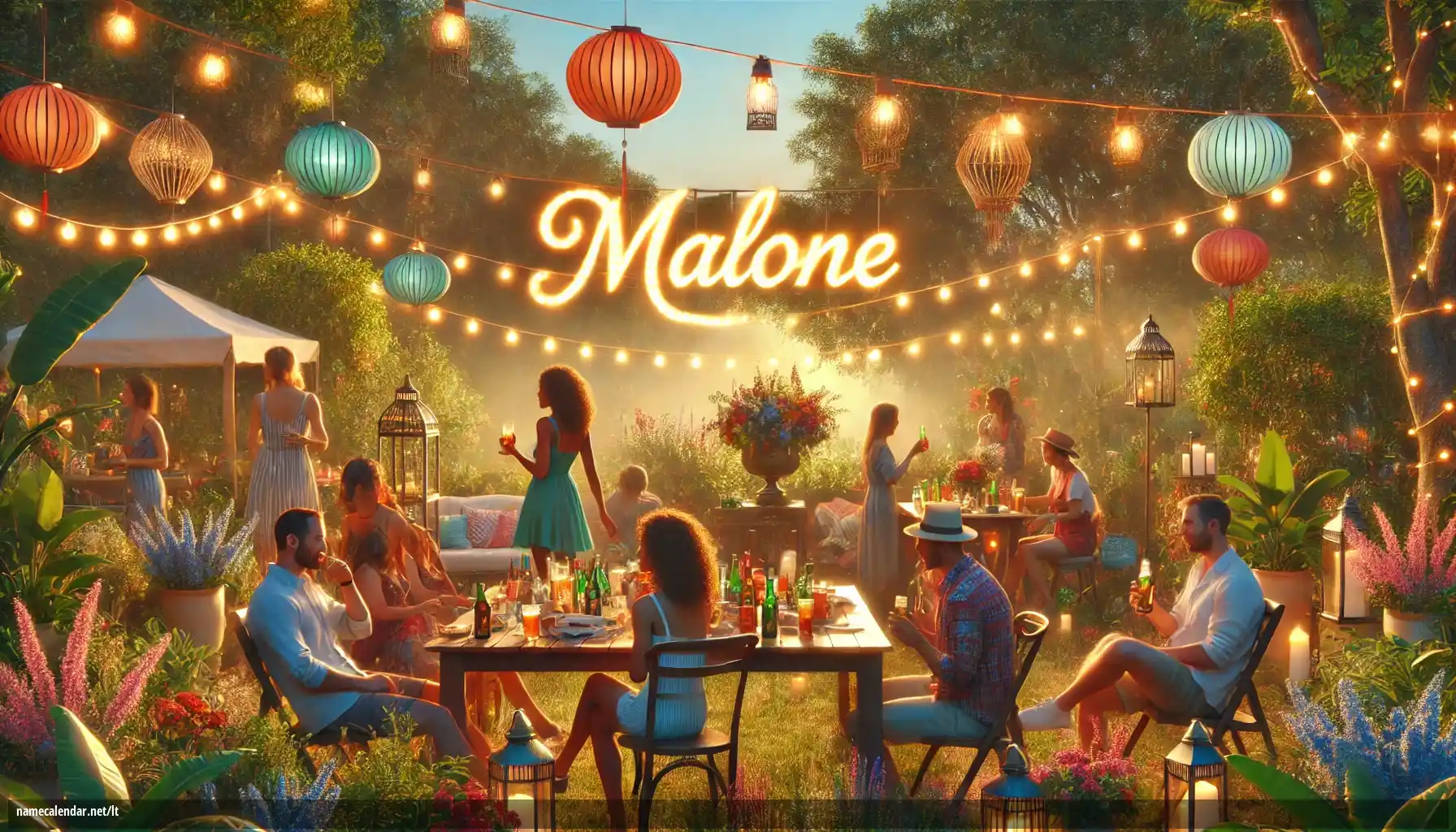 Vardadienio ir vardo šventimas - Malone