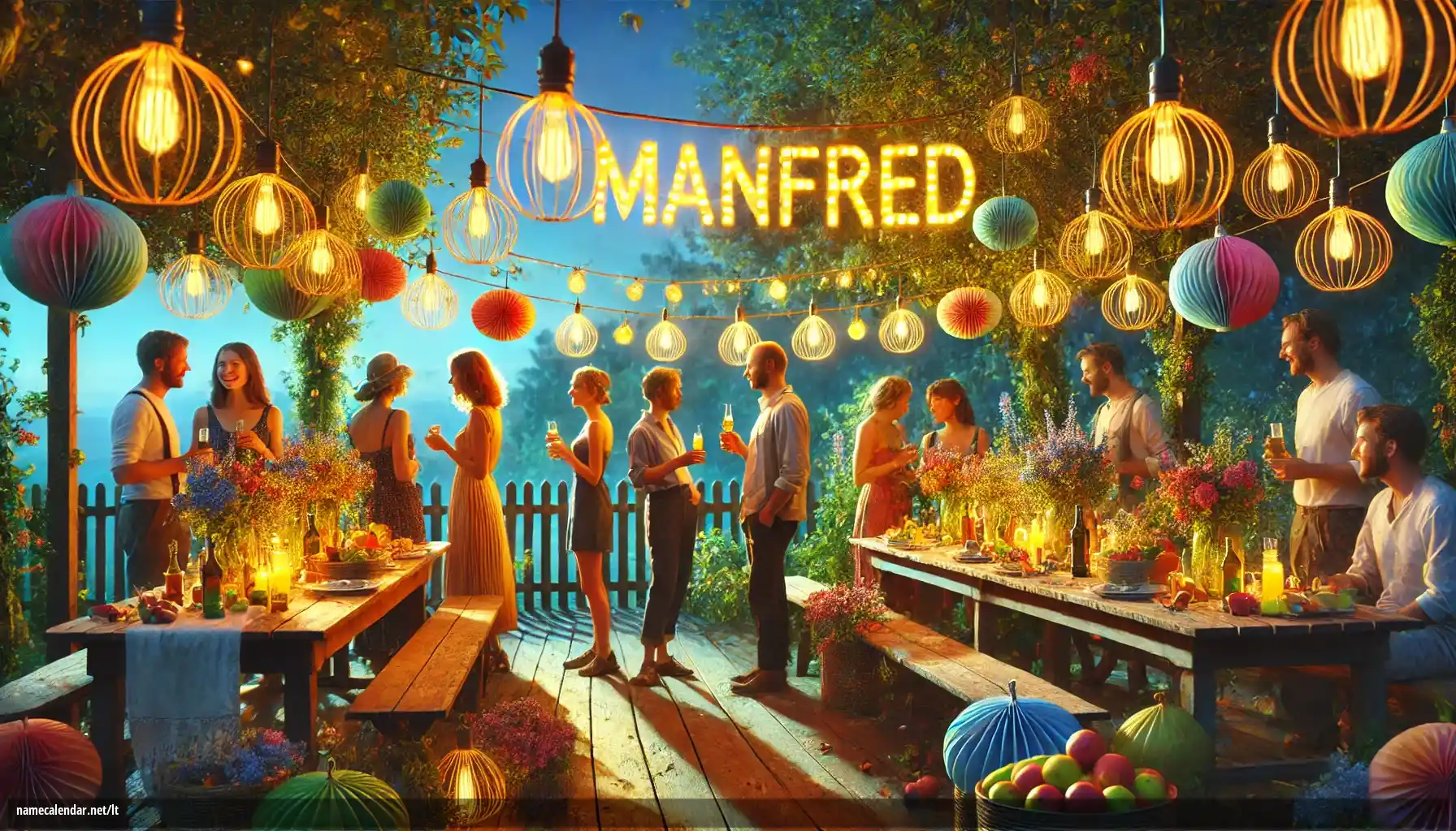 Vardadienio ir vardo šventimas - Manfred