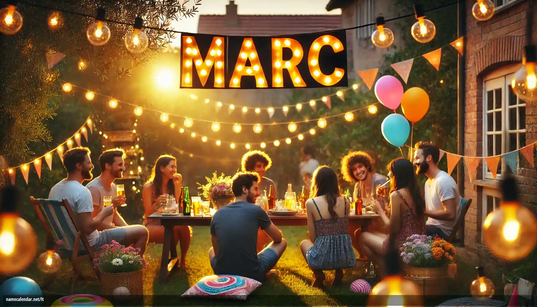 Vardadienio ir vardo šventimas - Marc