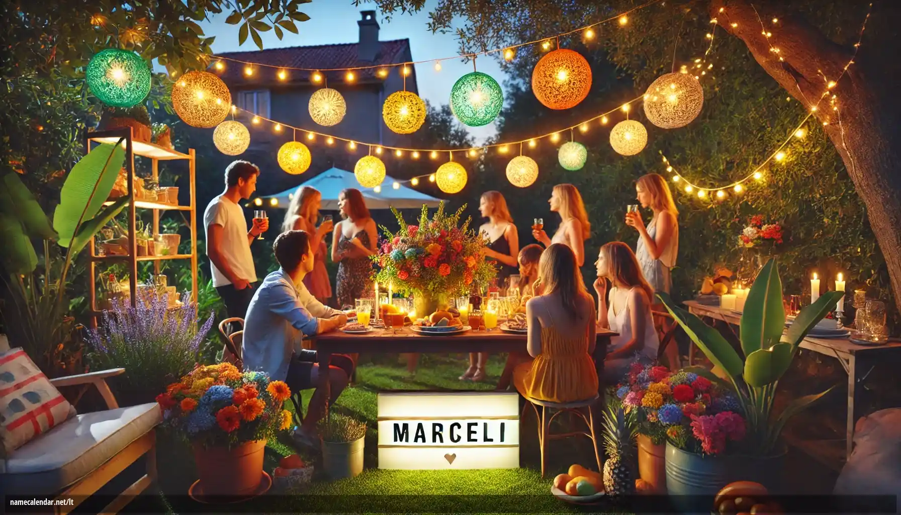 Vardadienio ir vardo šventimas - Marceli