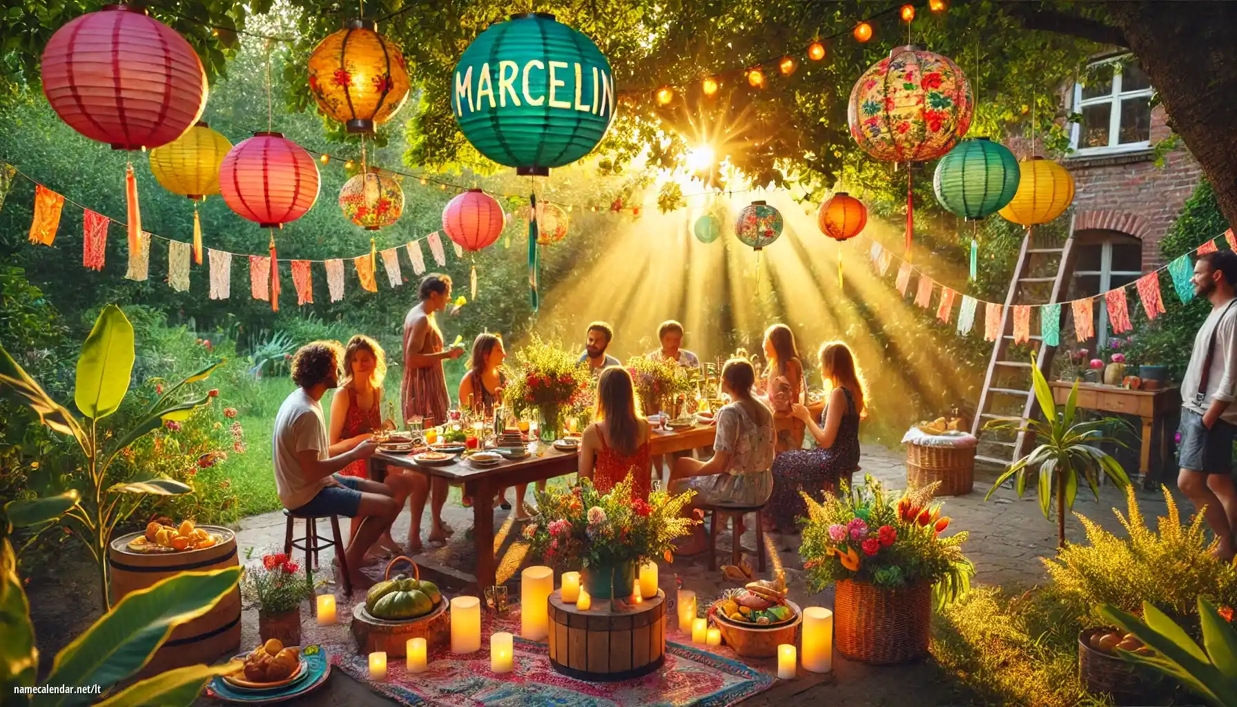 Vardadienio ir vardo šventimas - Marcelin