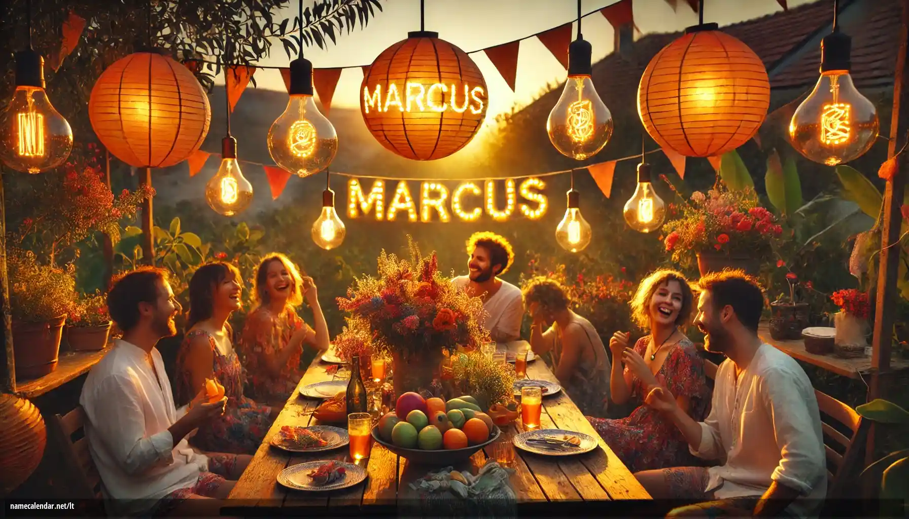 Vardadienio ir vardo šventimas - Marcus