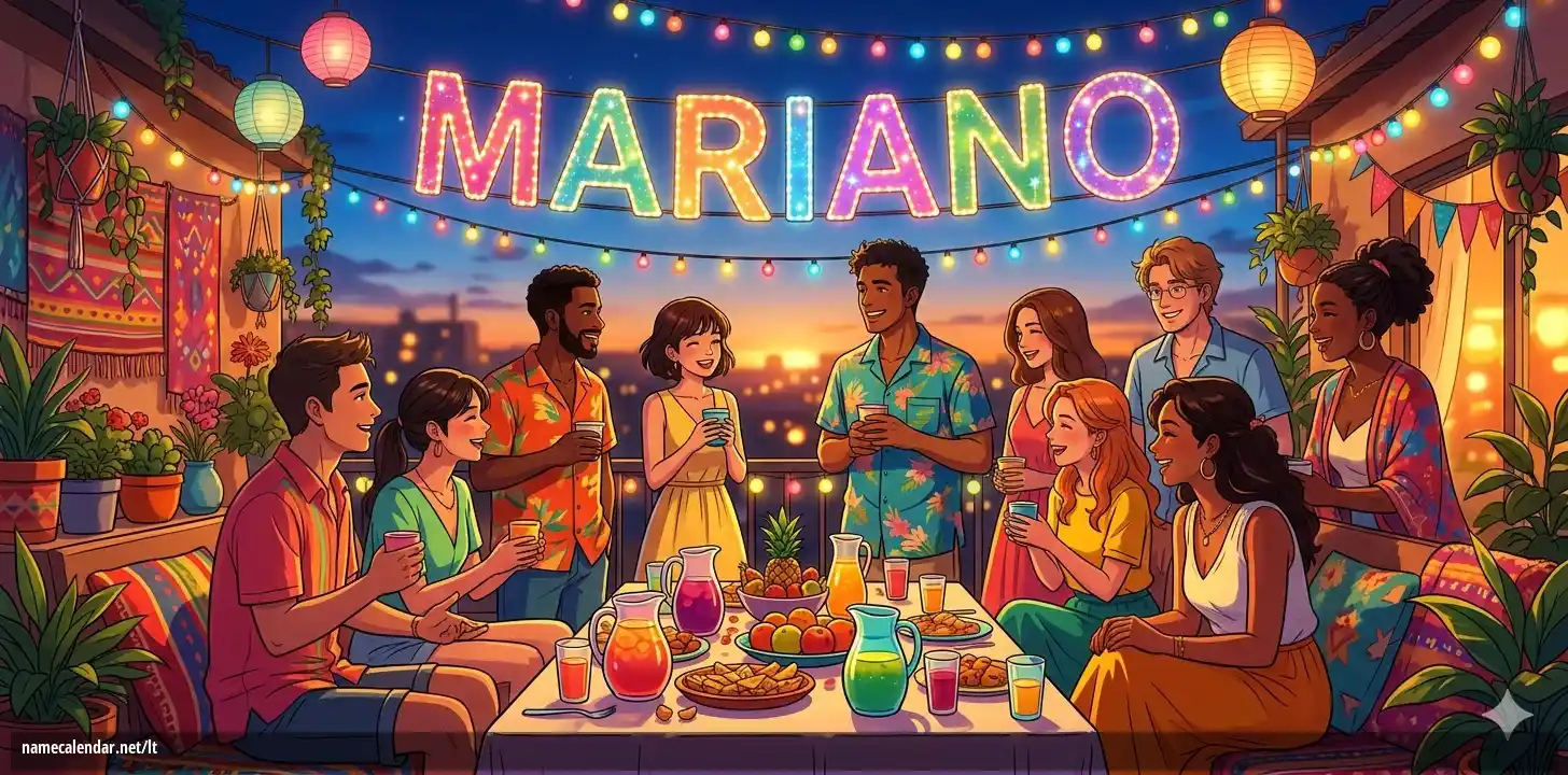 Vardadienio ir vardo šventimas - Mariano