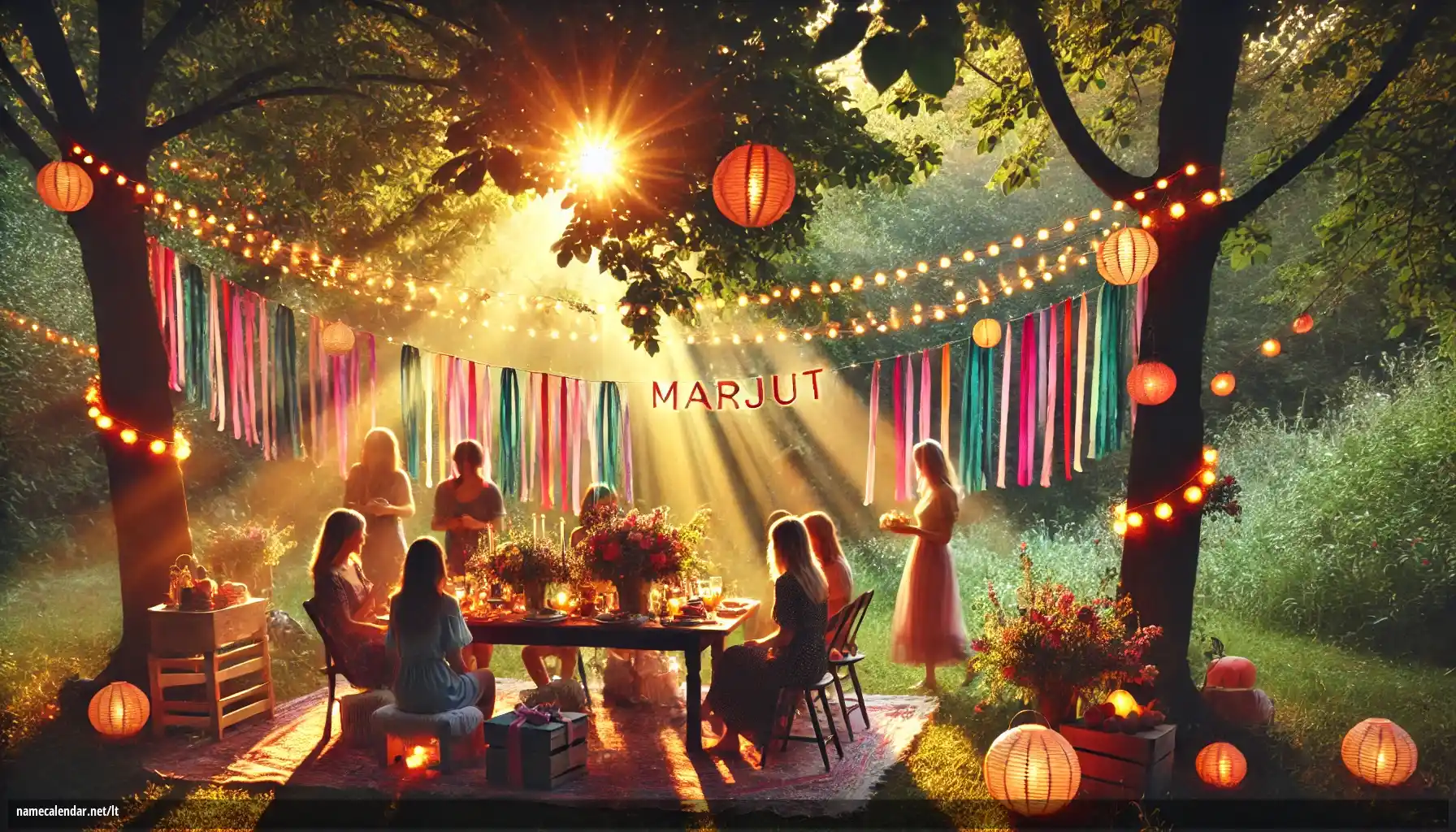 Vardadienio ir vardo šventimas - Marjut